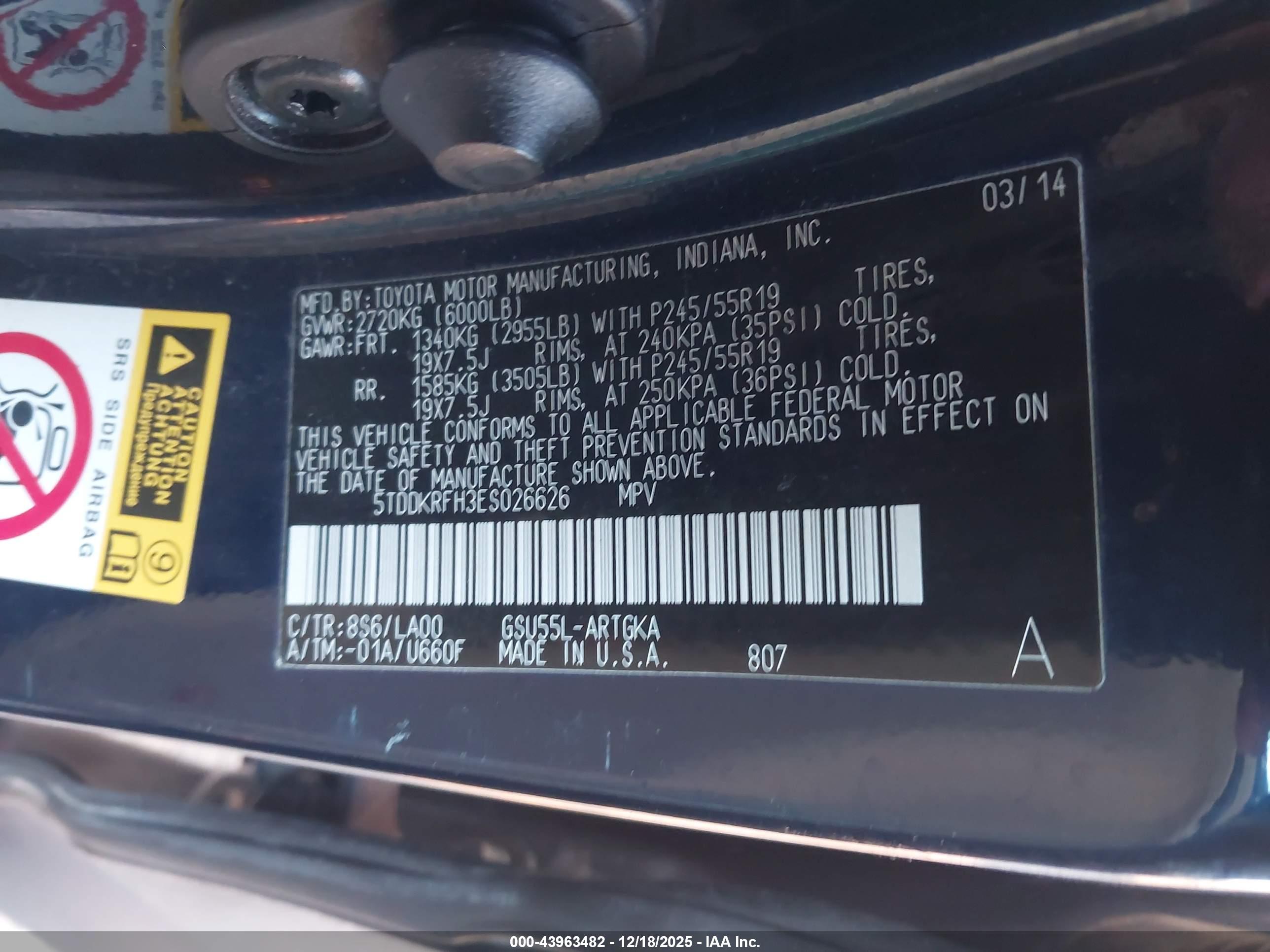 TOYOTA HIGHLANDER image 9