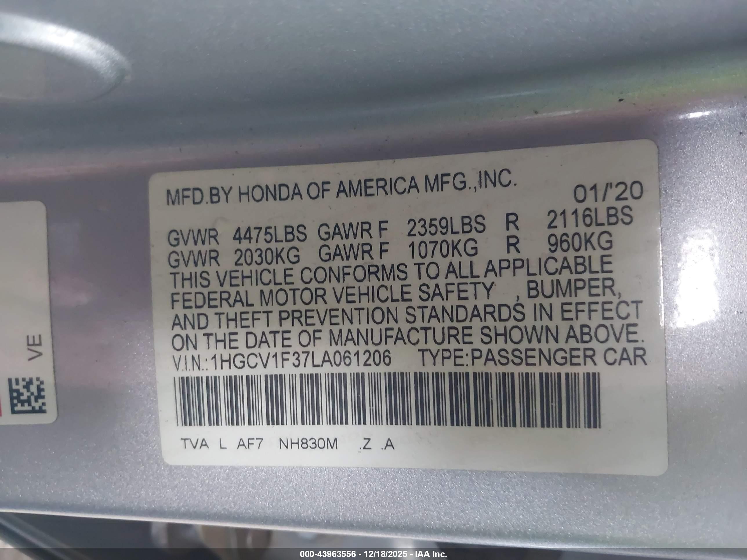 HONDA ACCORD image 9