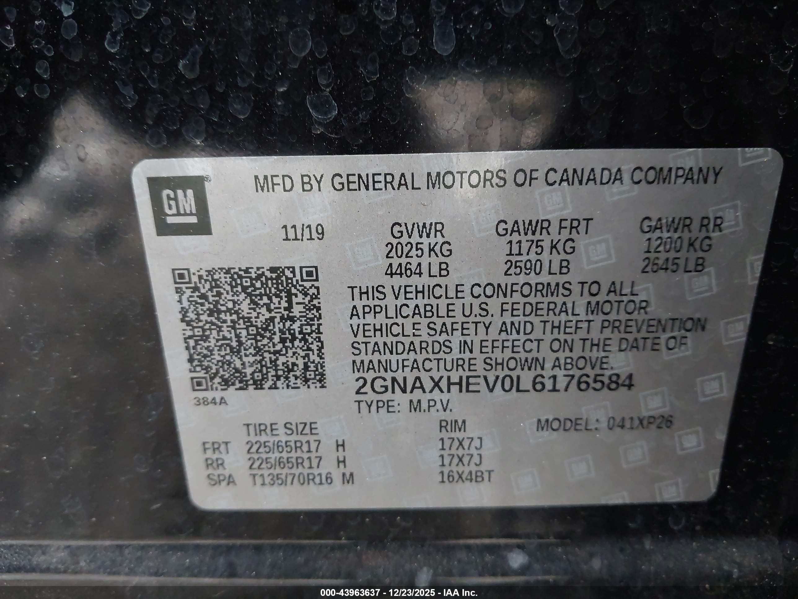 CHEVROLET EQUINOX image 9