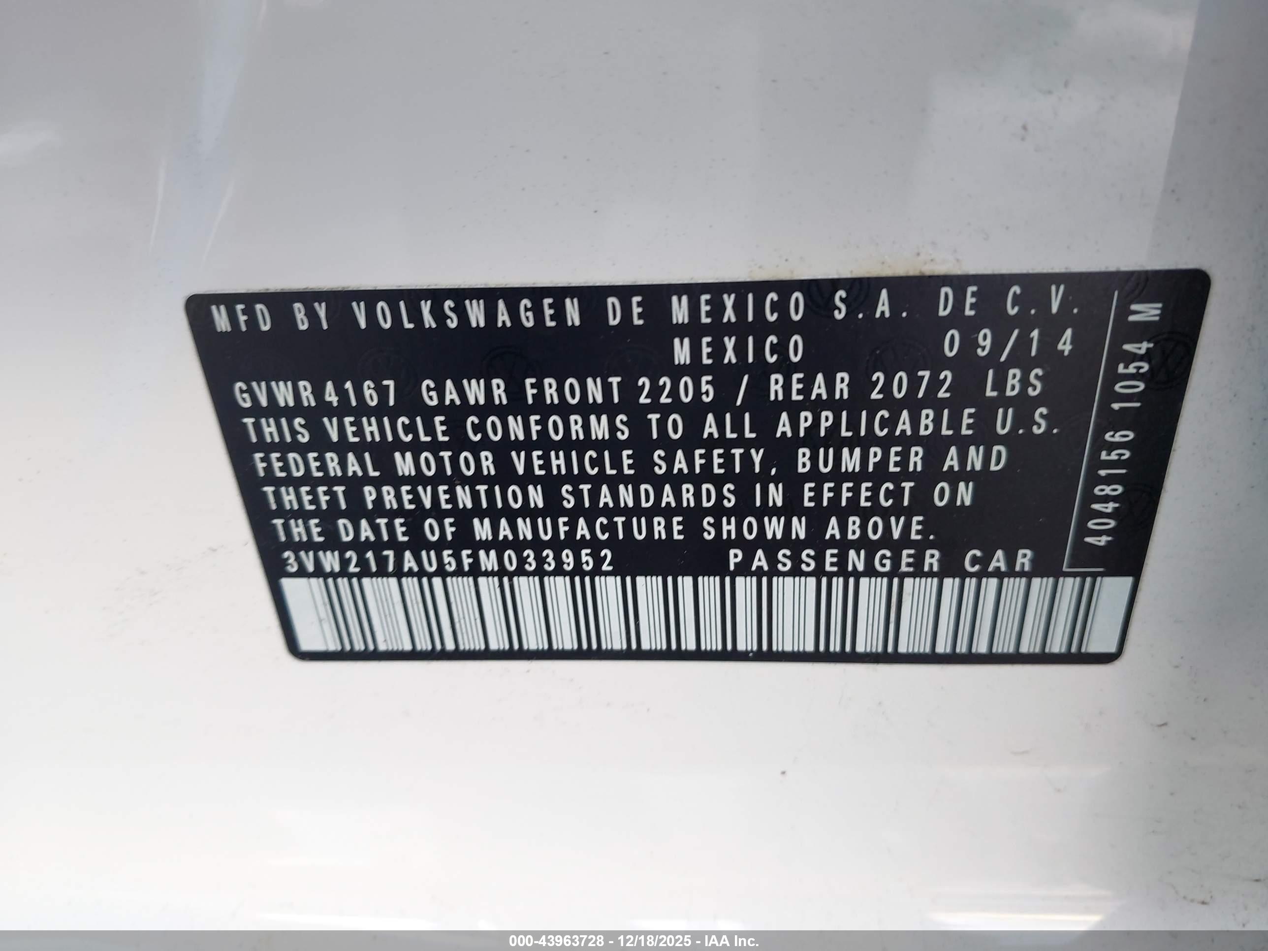 VOLKSWAGEN GOLF image 9