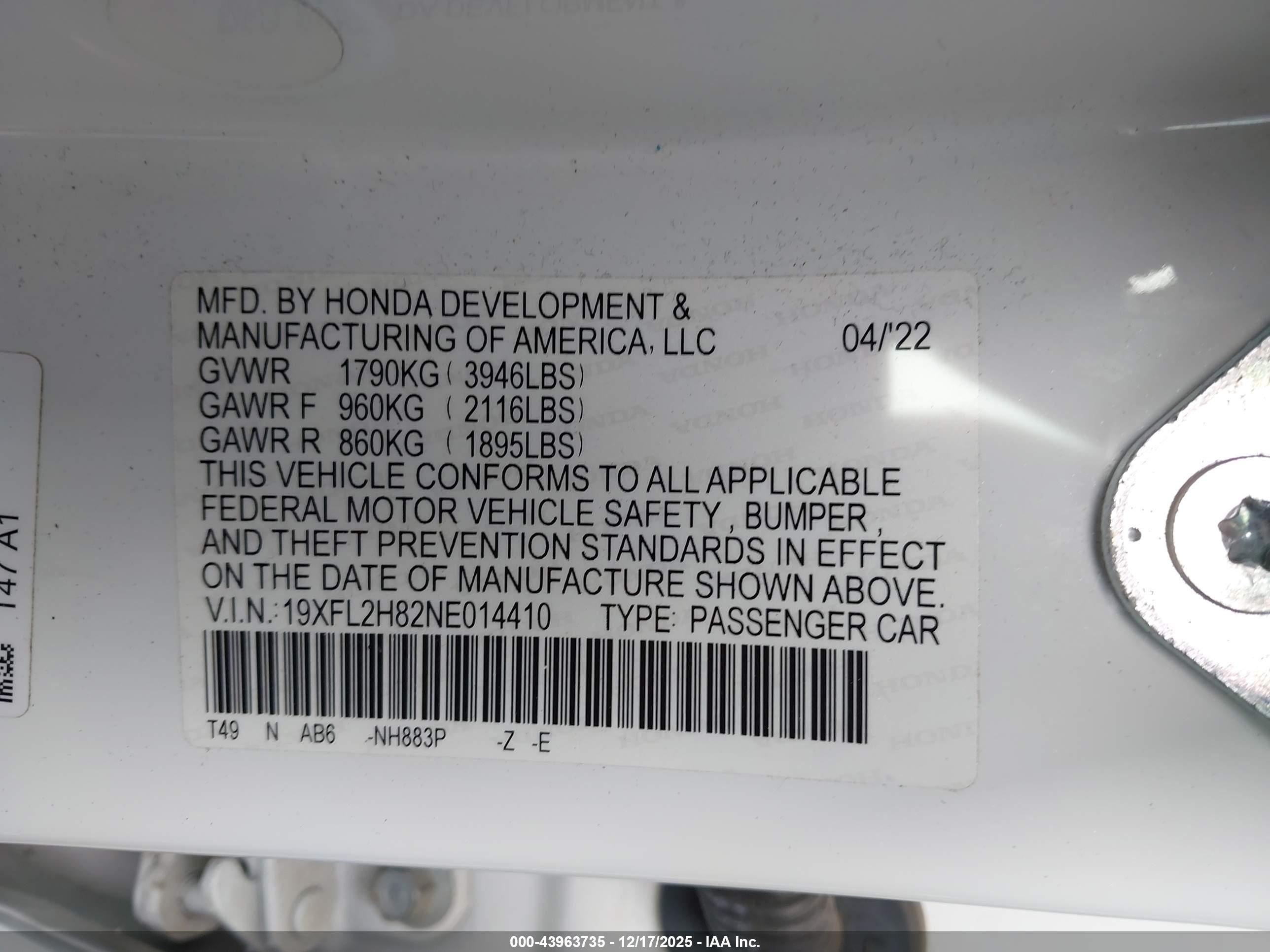 HONDA CIVIC image 9
