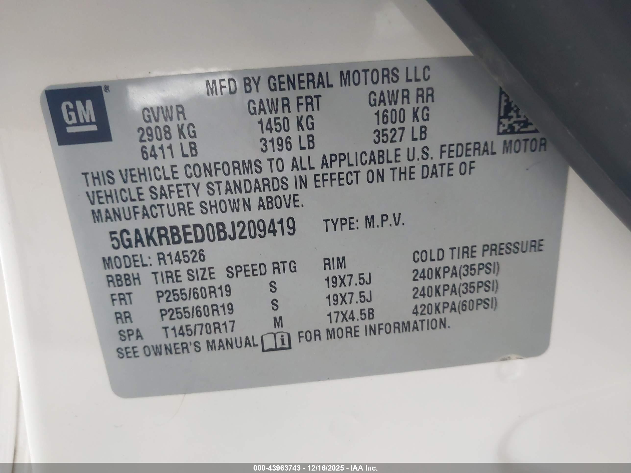 BUICK ENCLAVE image 9