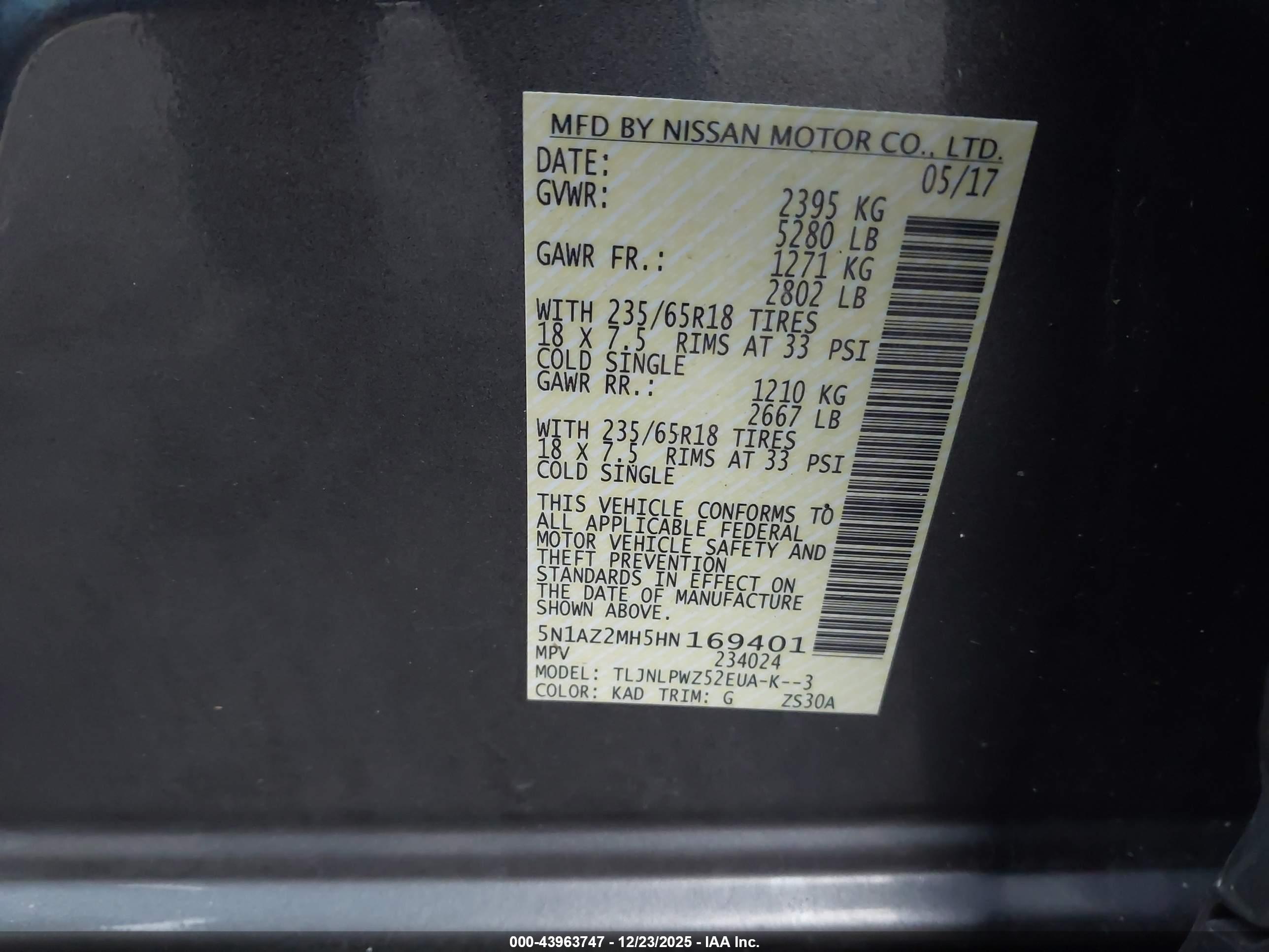 NISSAN MURANO image 9
