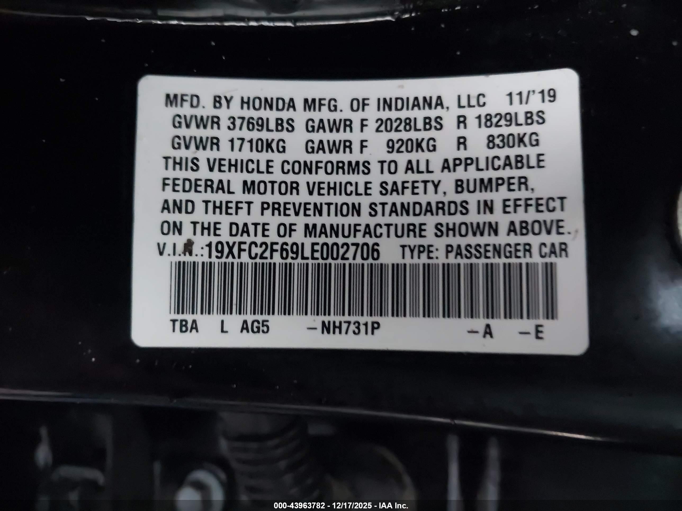 HONDA CIVIC image 9