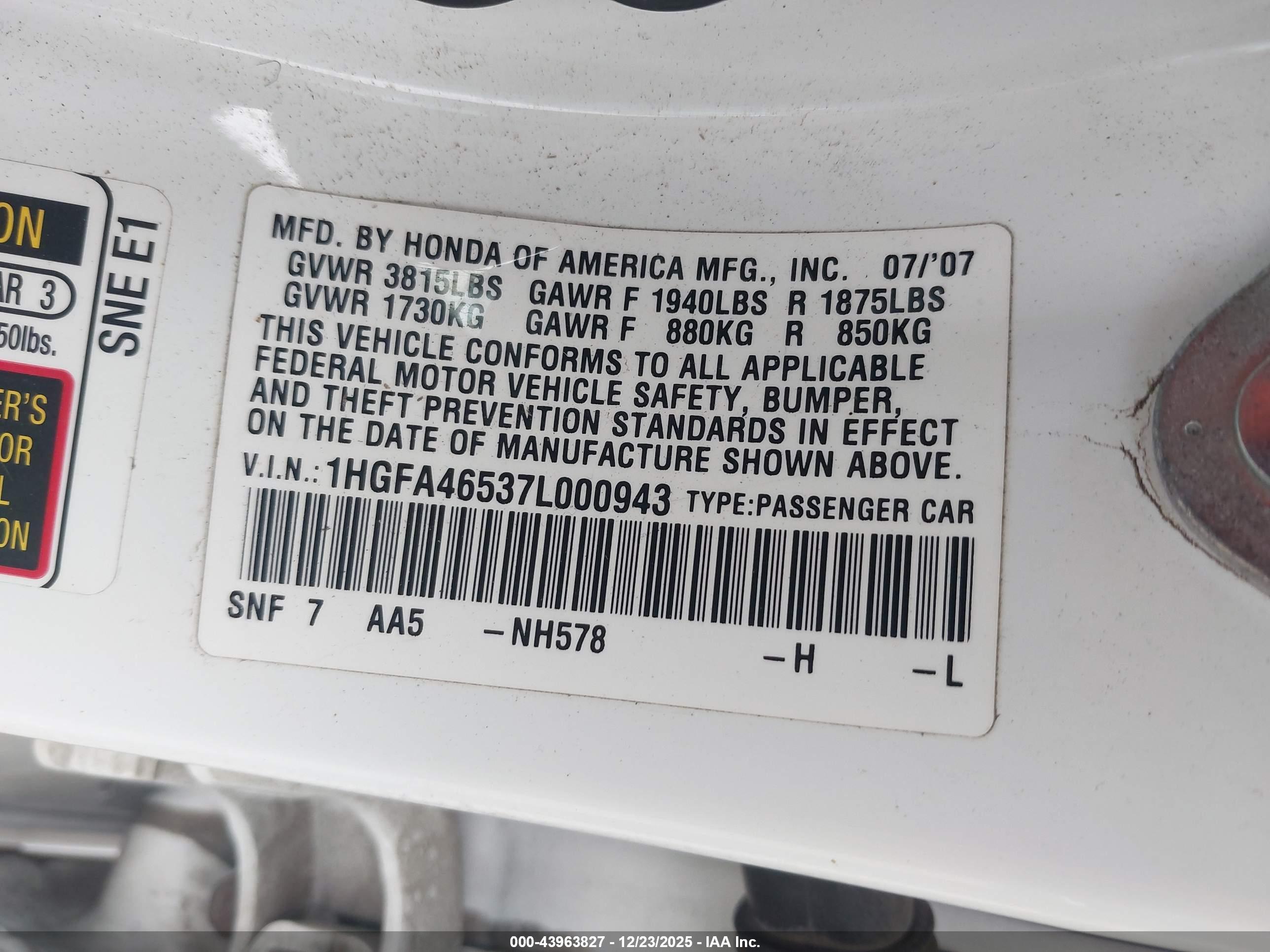 HONDA CIVIC image 9