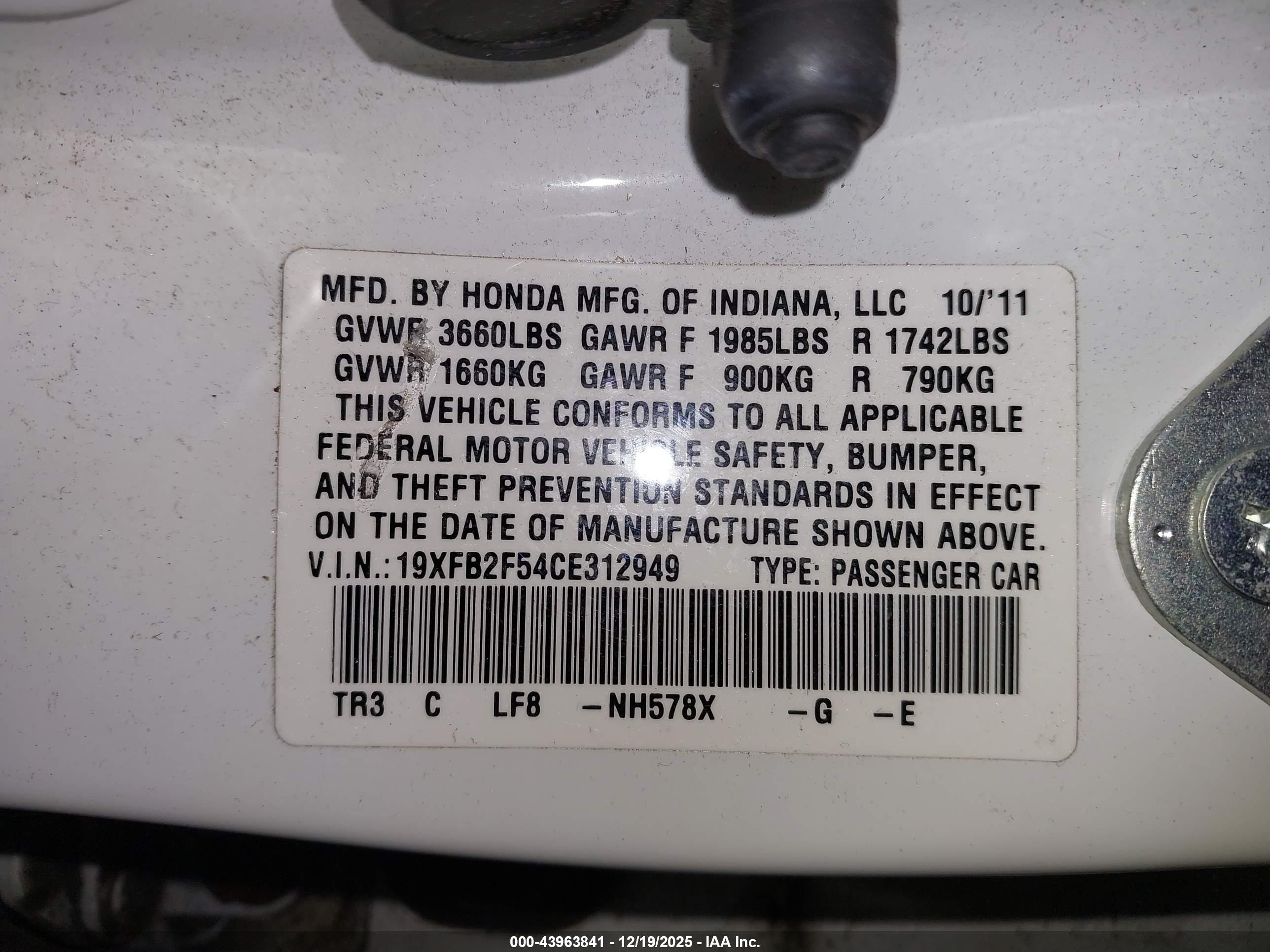 HONDA CIVIC image 9