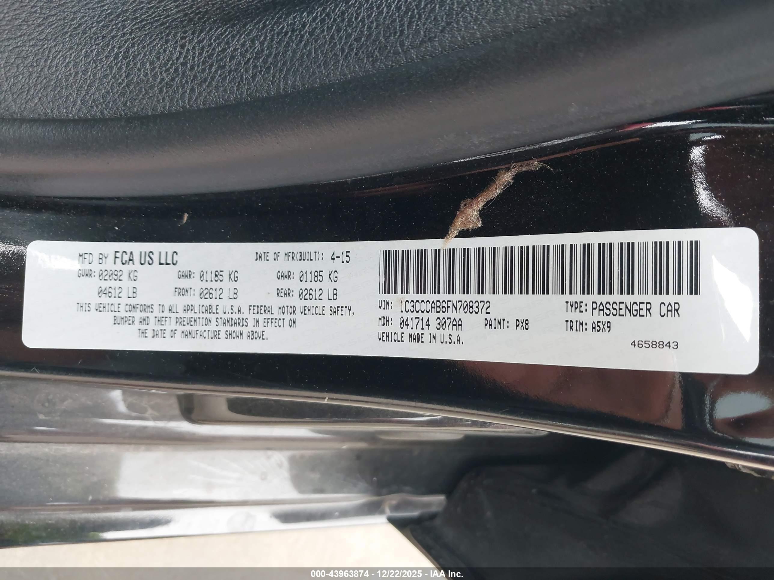 CHRYSLER 200 image 9