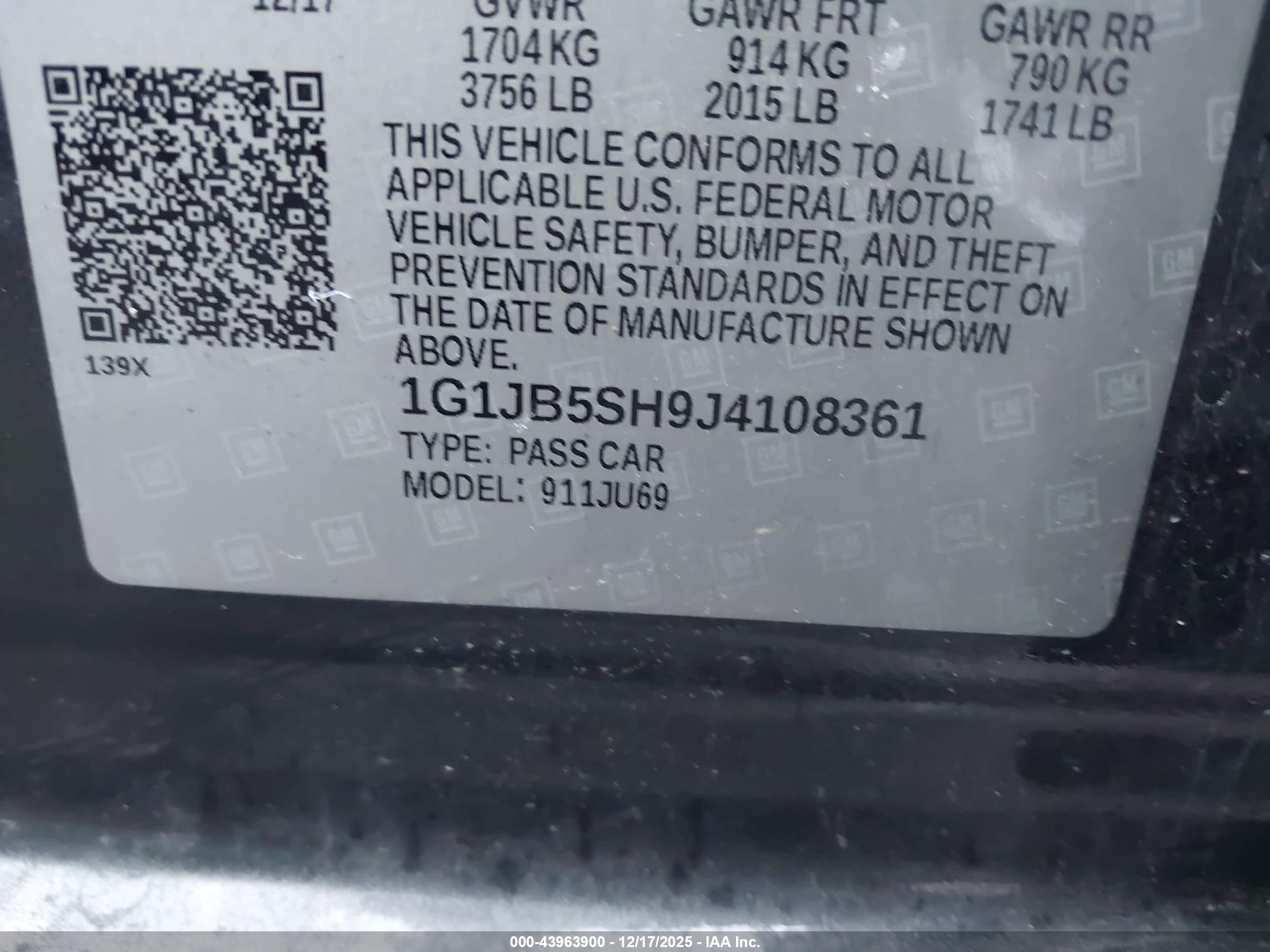 CHEVROLET SONIC image 9