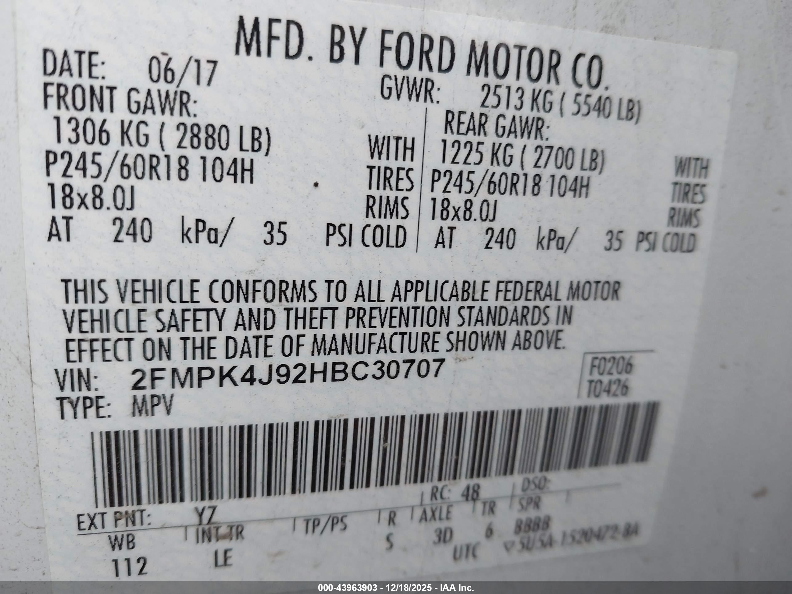 FORD EDGE image 9