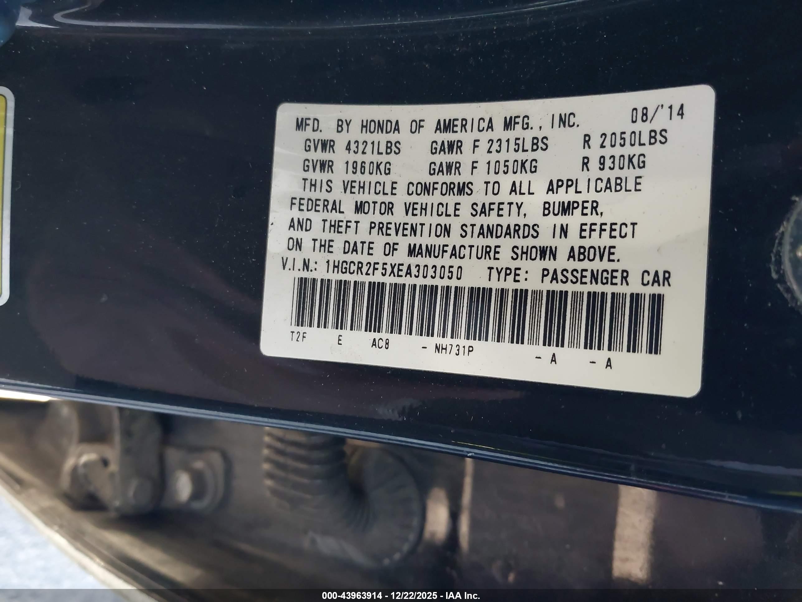 HONDA ACCORD image 9