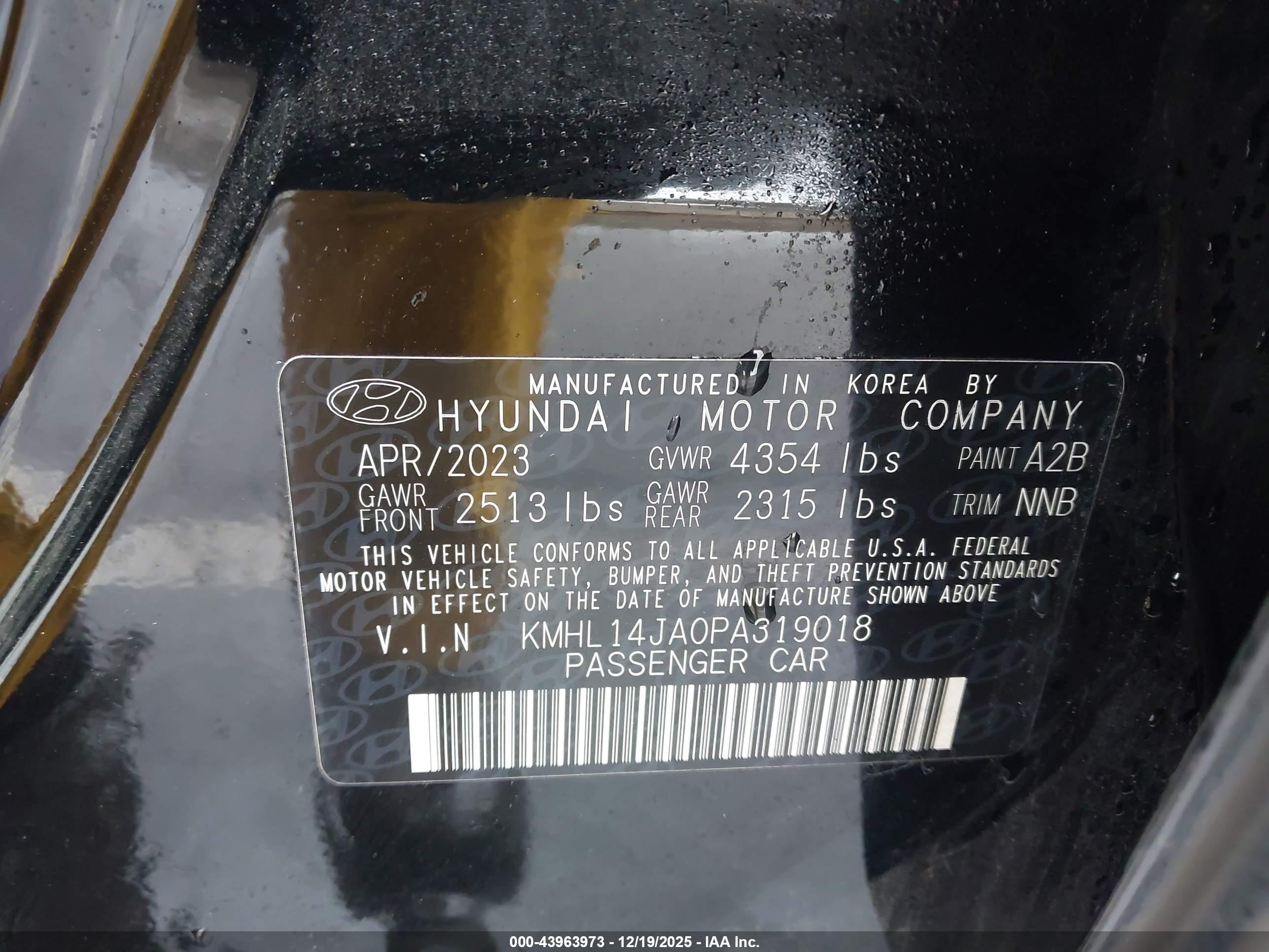 HYUNDAI SONATA image 9