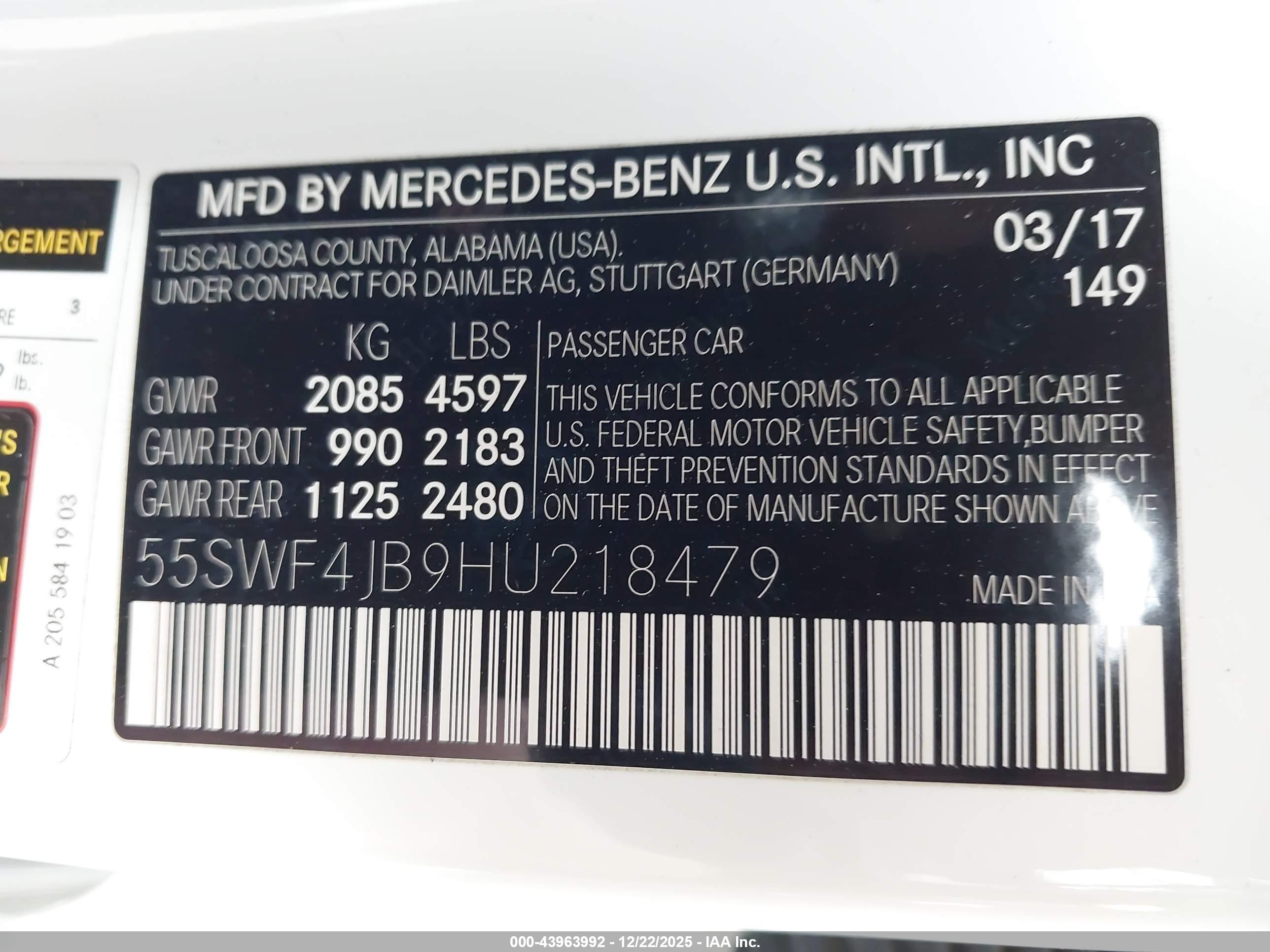 MERCEDES-BENZ C image 9
