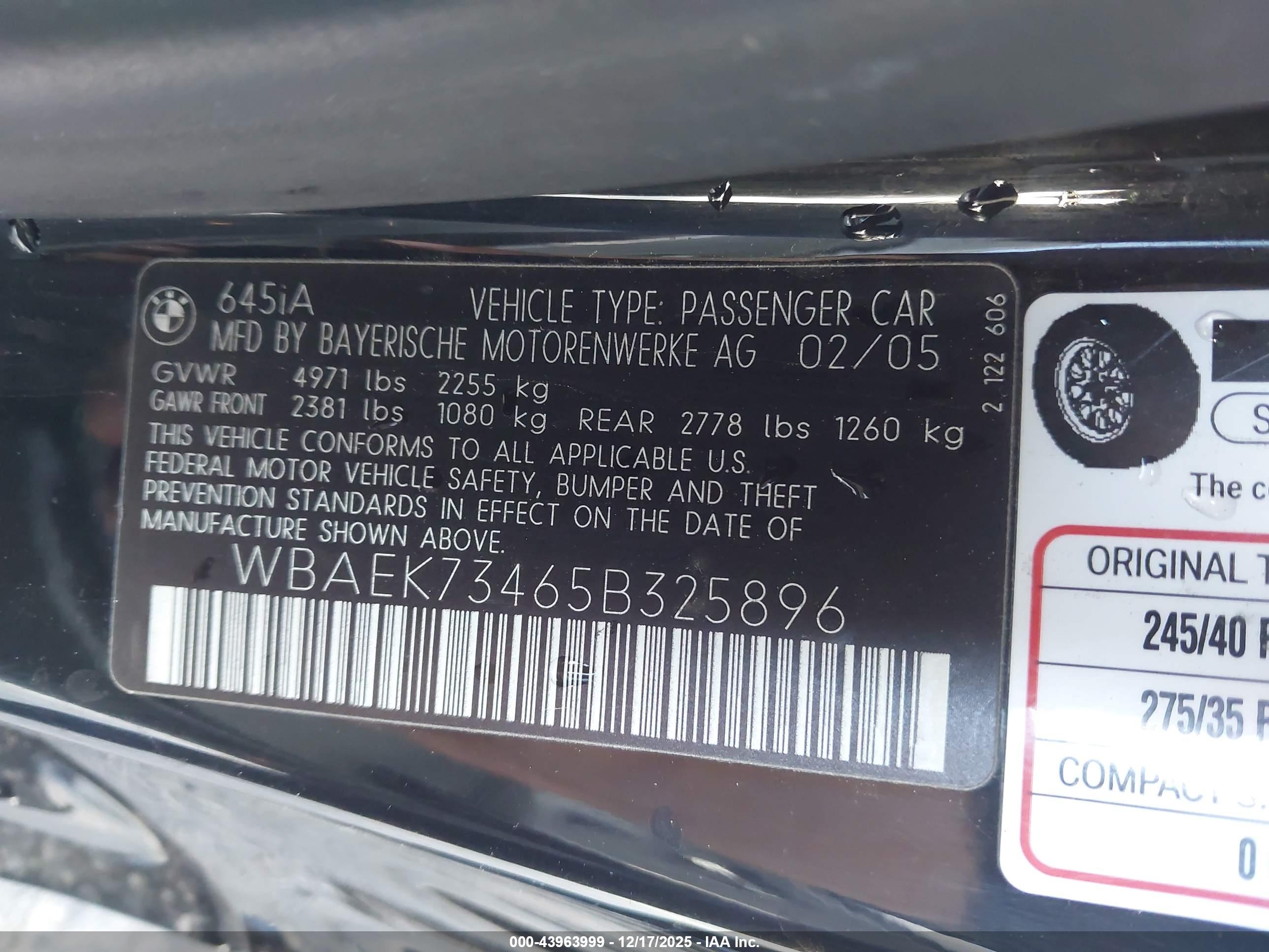 BMW 645CI image 9