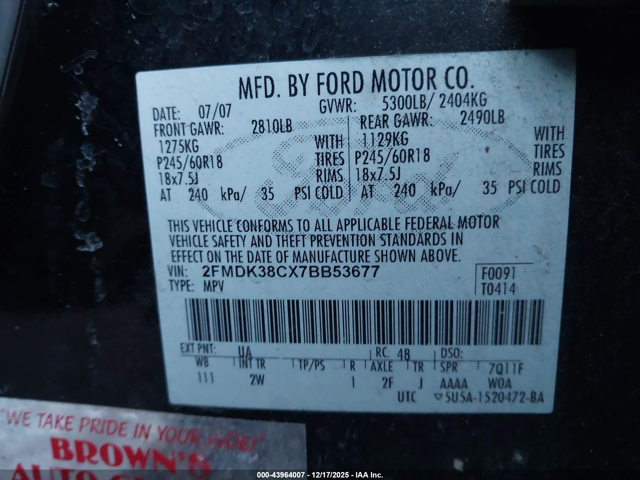 FORD EDGE image 9