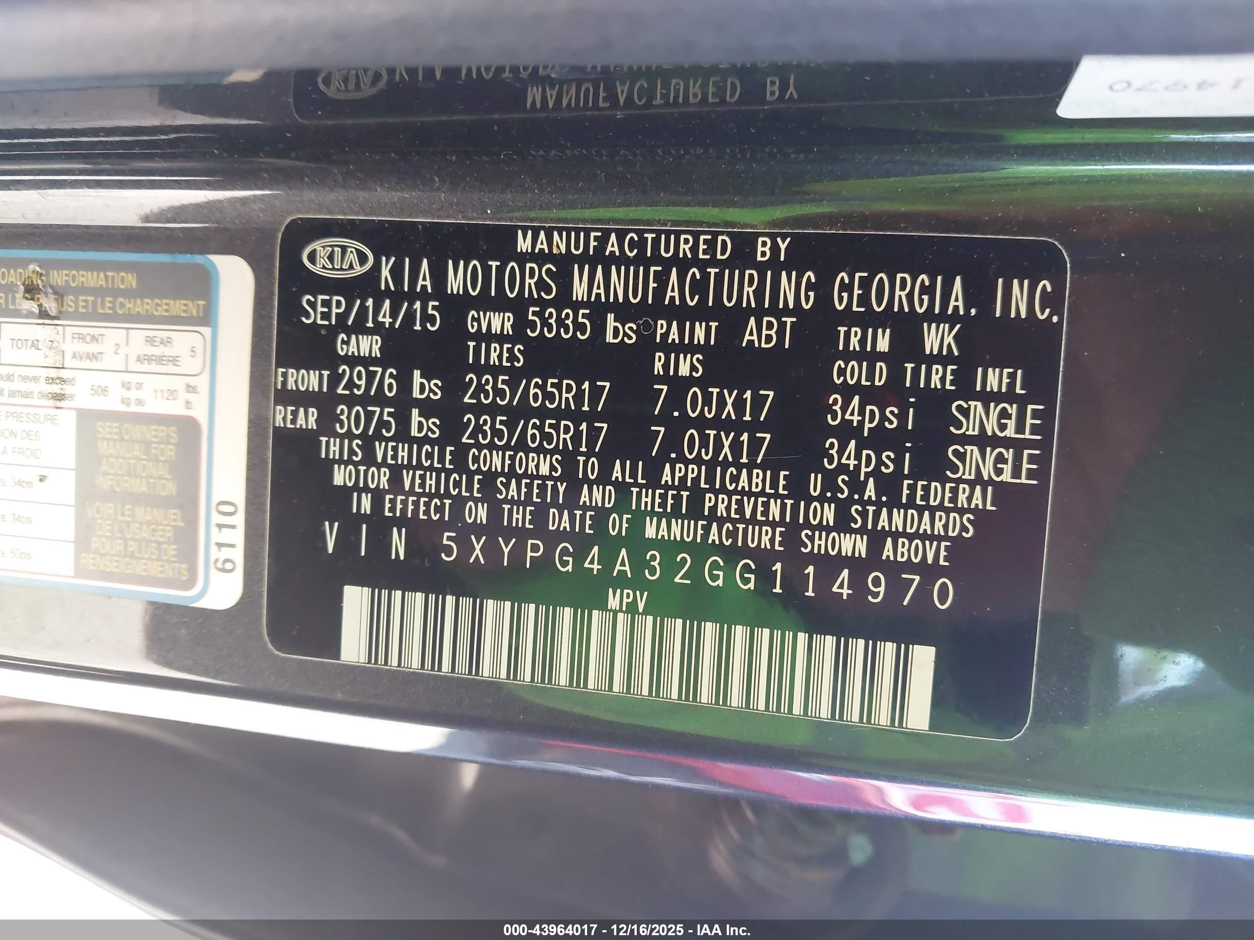 KIA SORENTO image 9