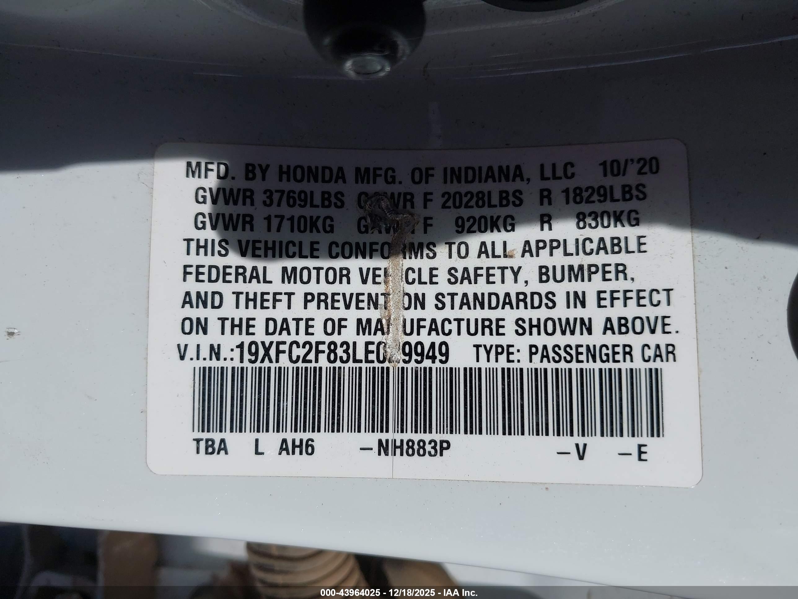 HONDA CIVIC image 9