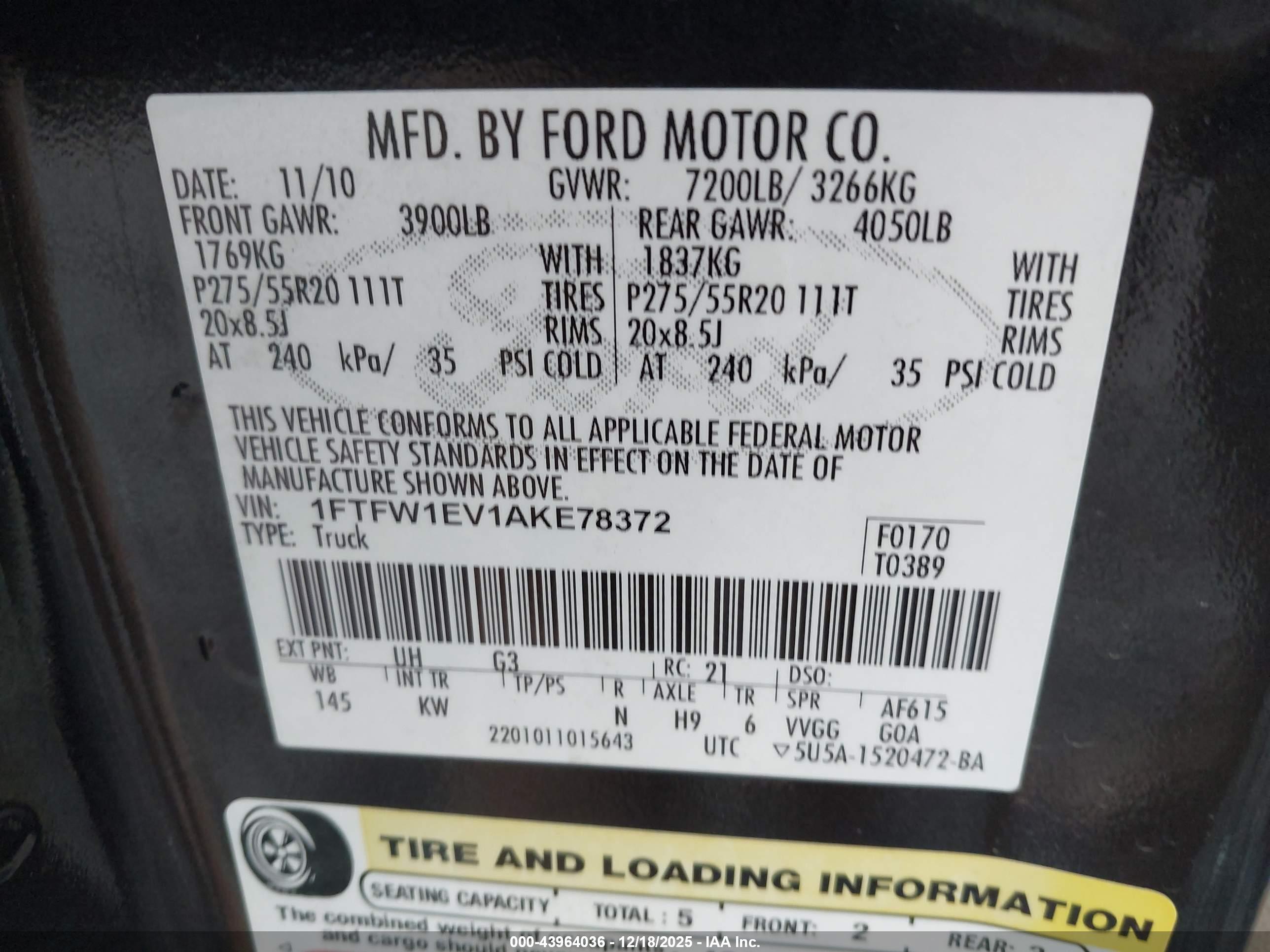 FORD F-150 image 9