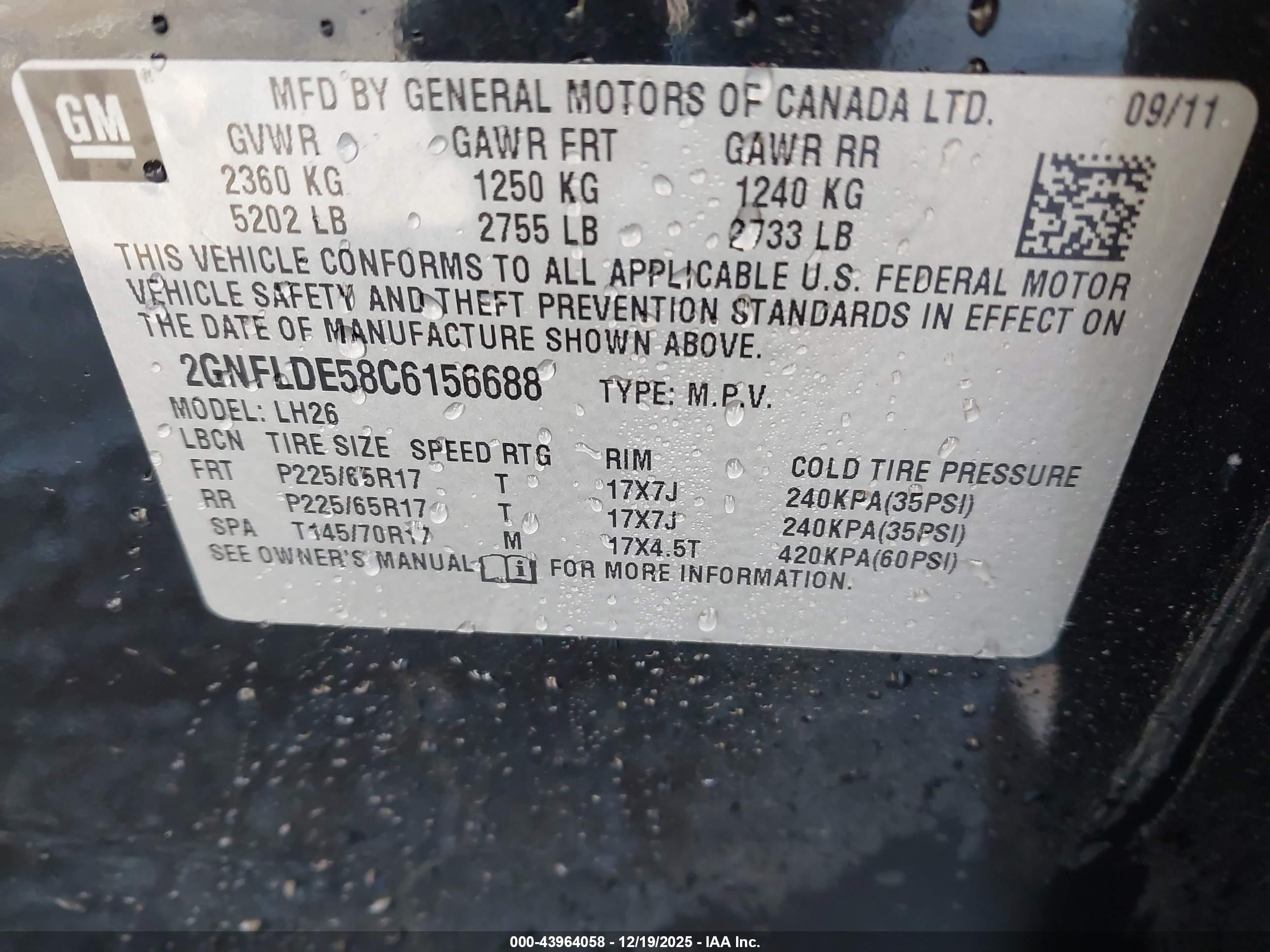 CHEVROLET EQUINOX image 9