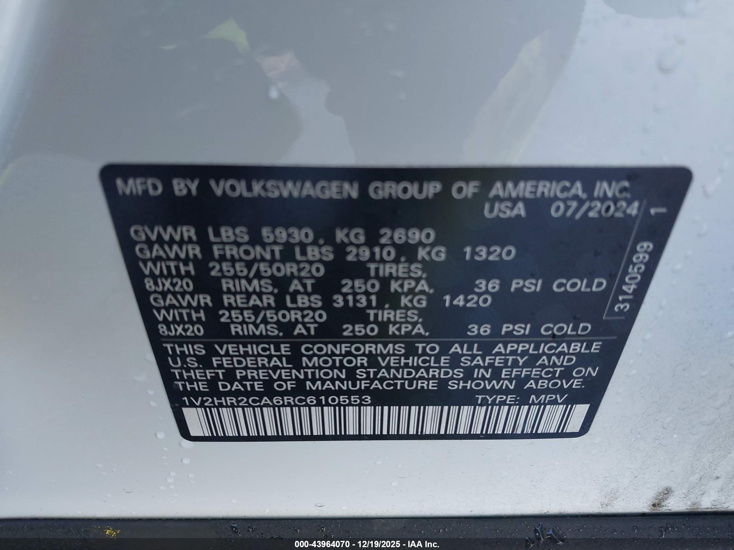 VOLKSWAGEN ATLAS image 9