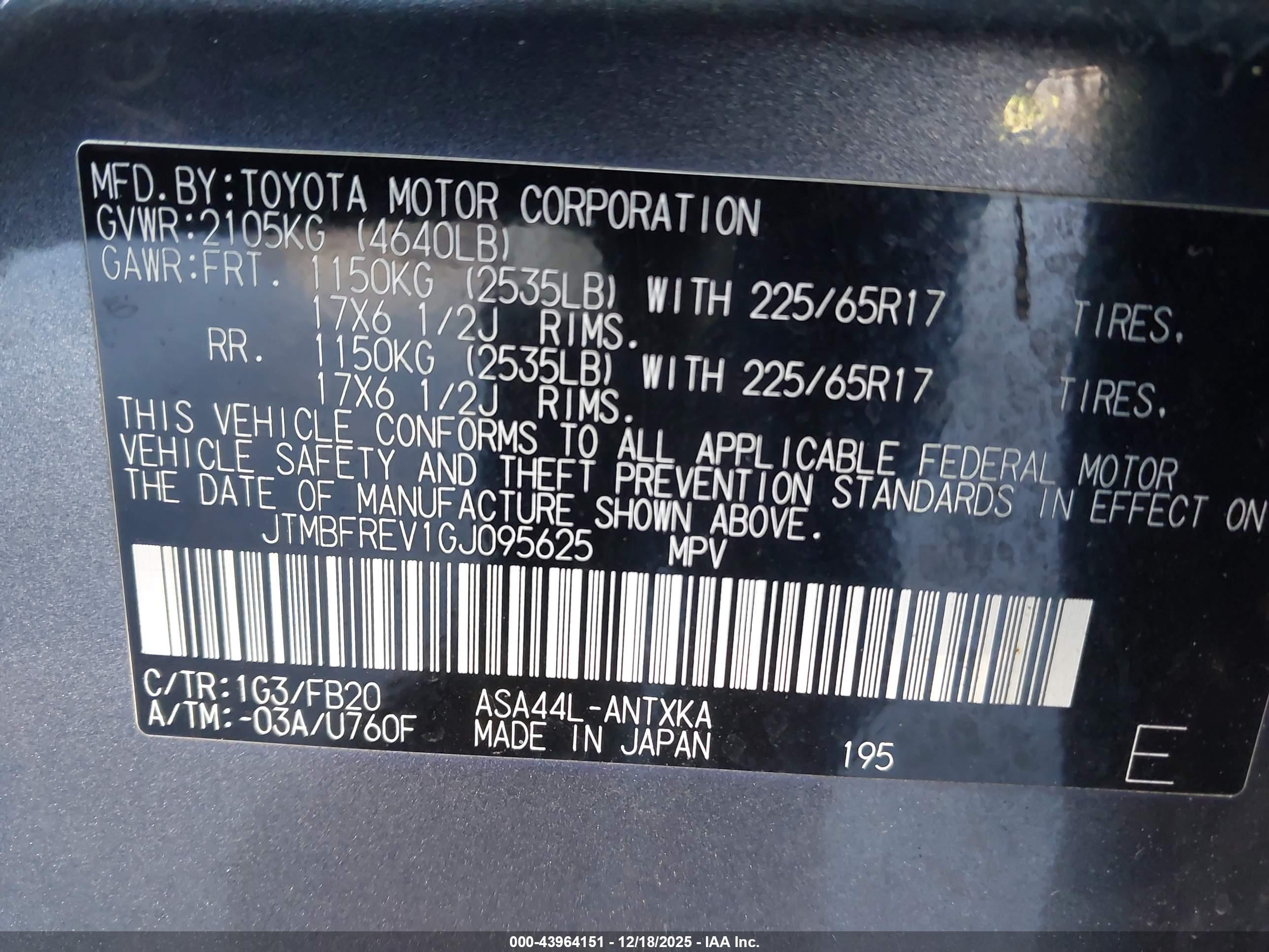 TOYOTA RAV4 image 9