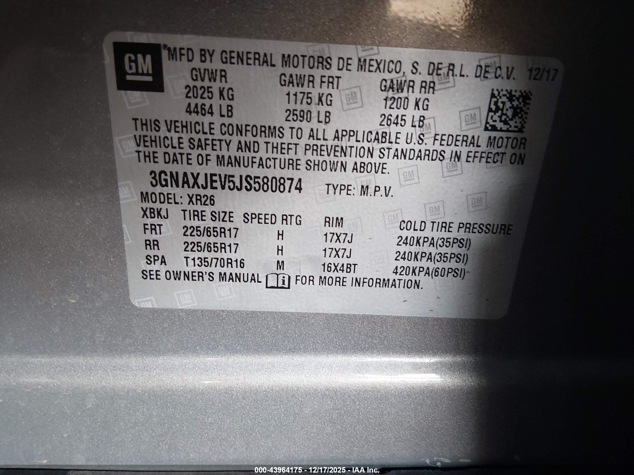 CHEVROLET EQUINOX image 9