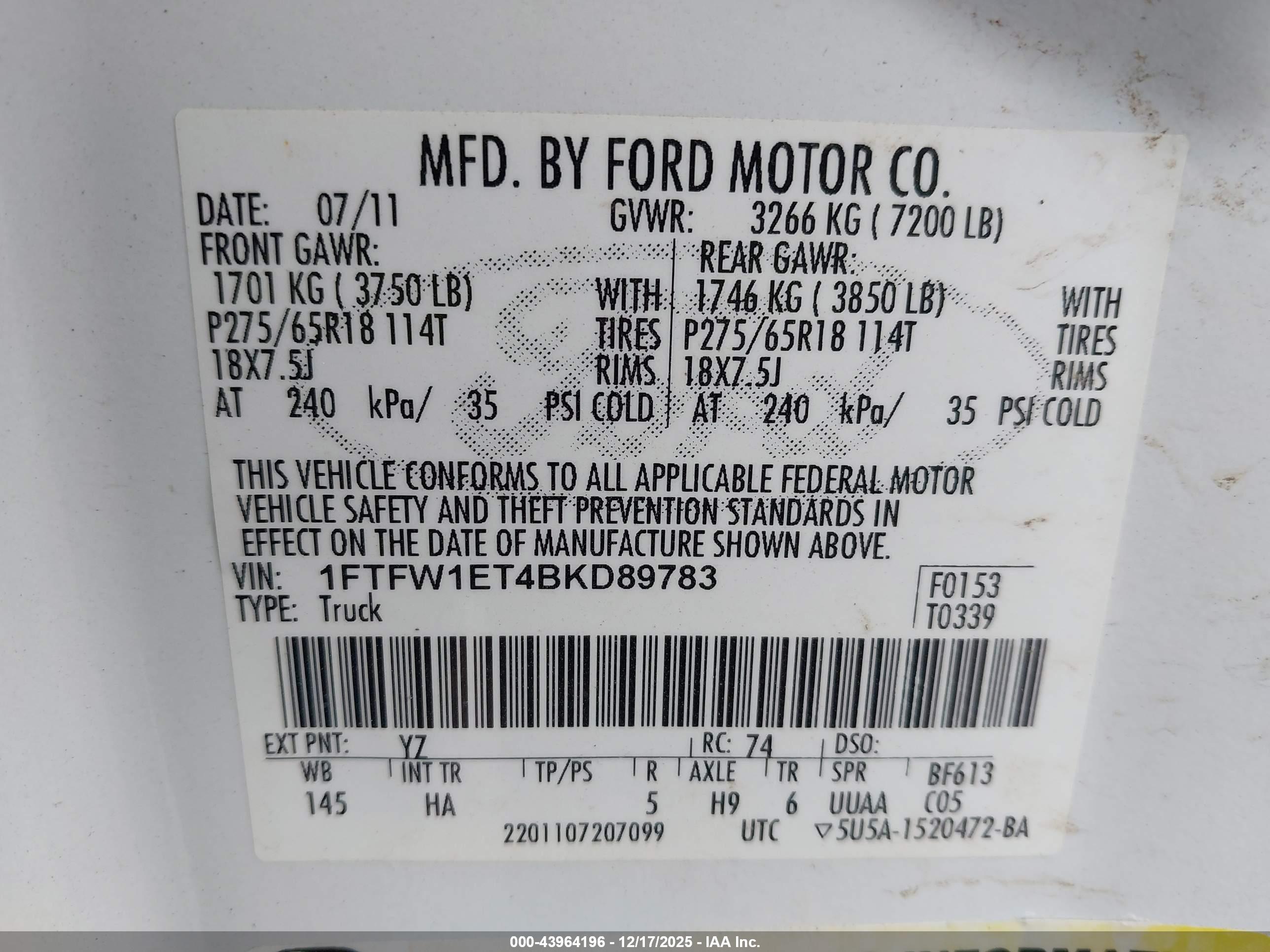 FORD F-150 image 9