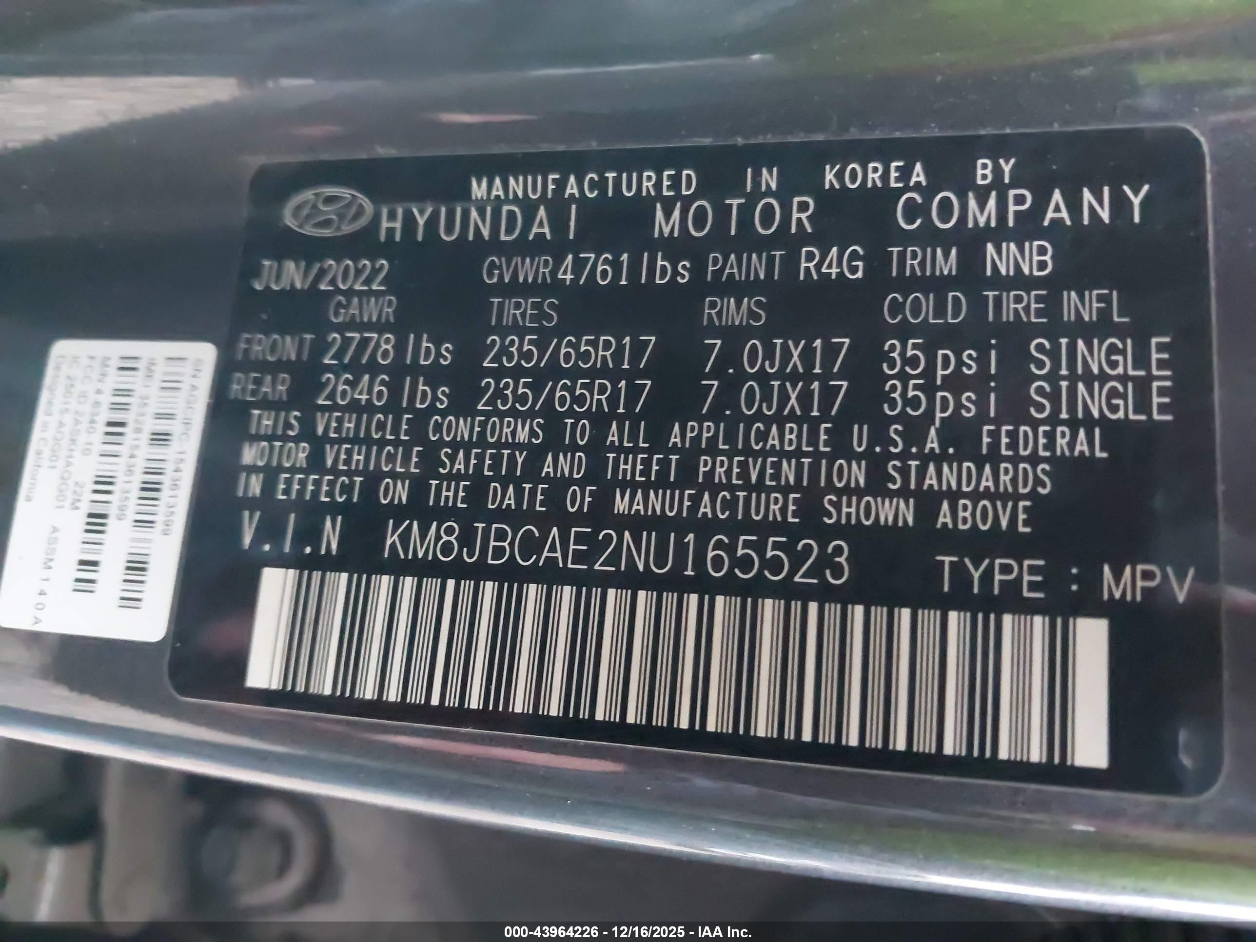 HYUNDAI TUCSON image 9