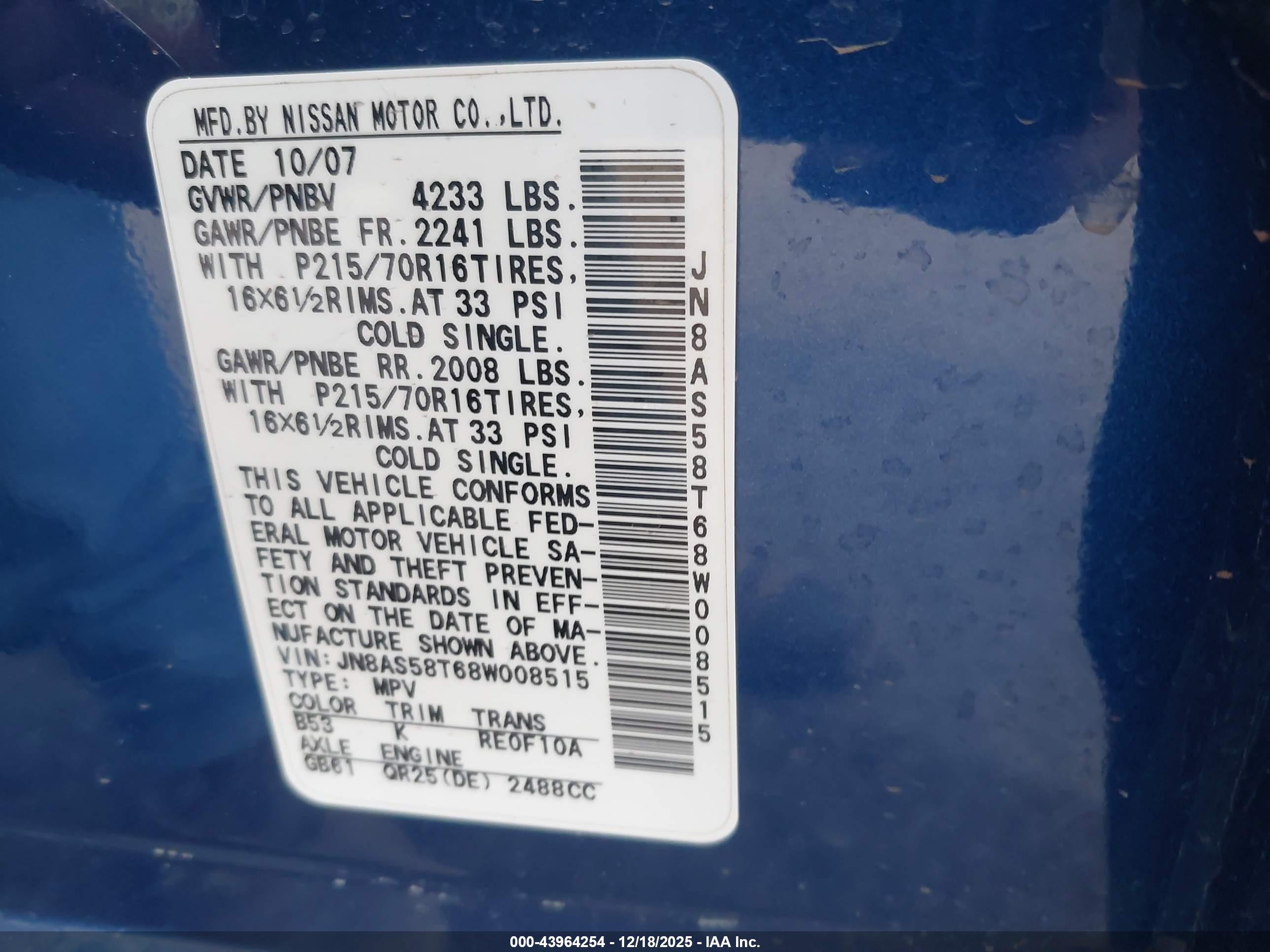 NISSAN ROGUE image 9