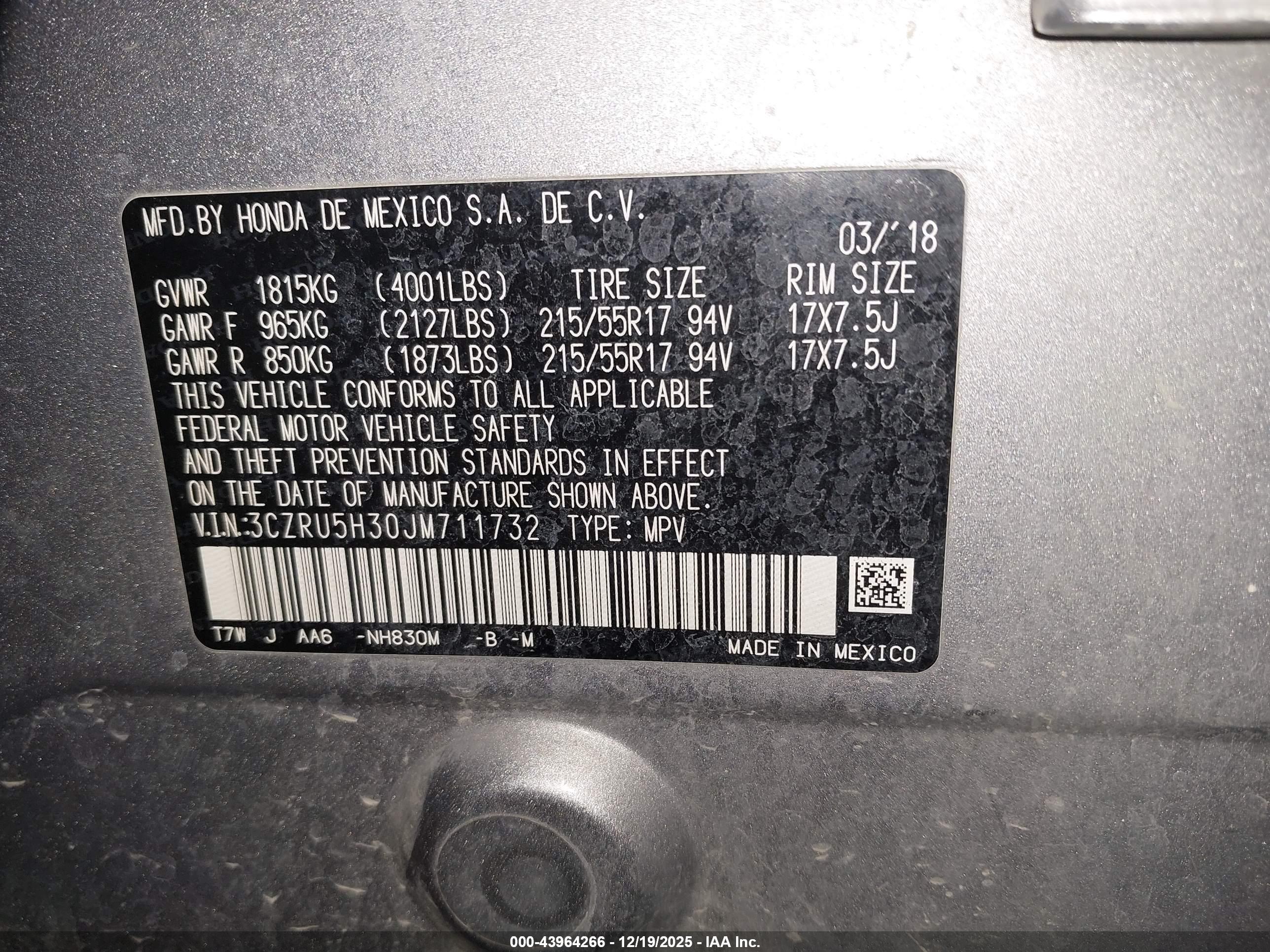 HONDA HR-V image 9