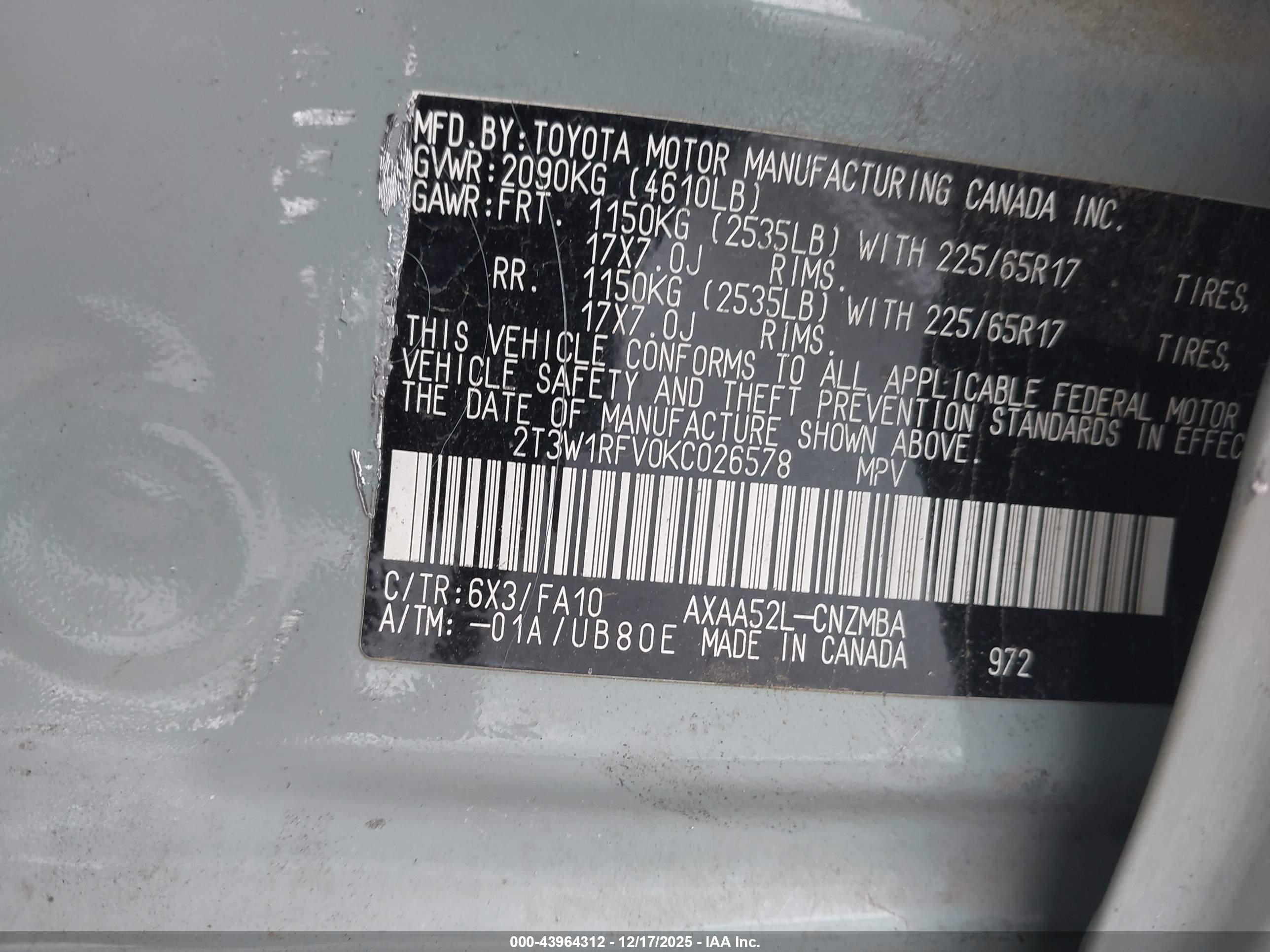 TOYOTA RAV4 image 9
