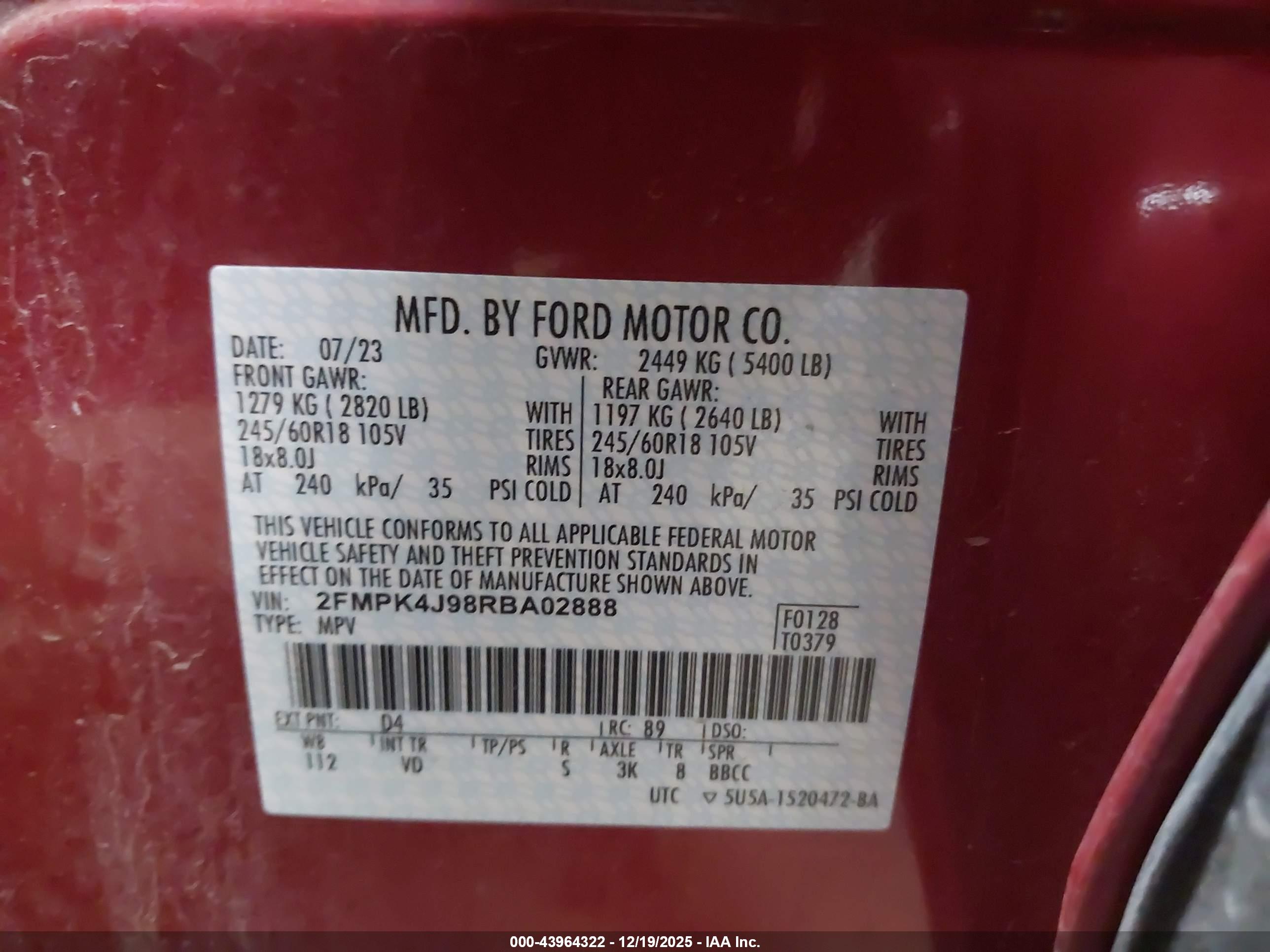 FORD EDGE image 9
