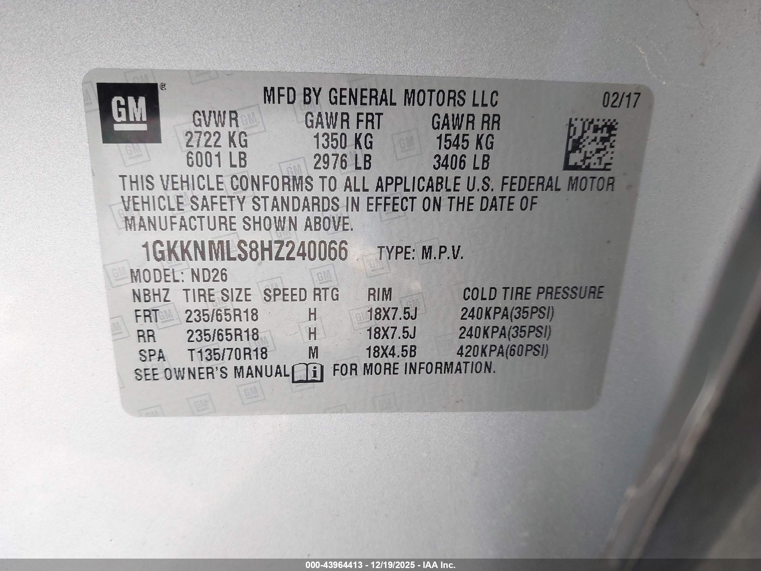 GMC ACADIA image 9