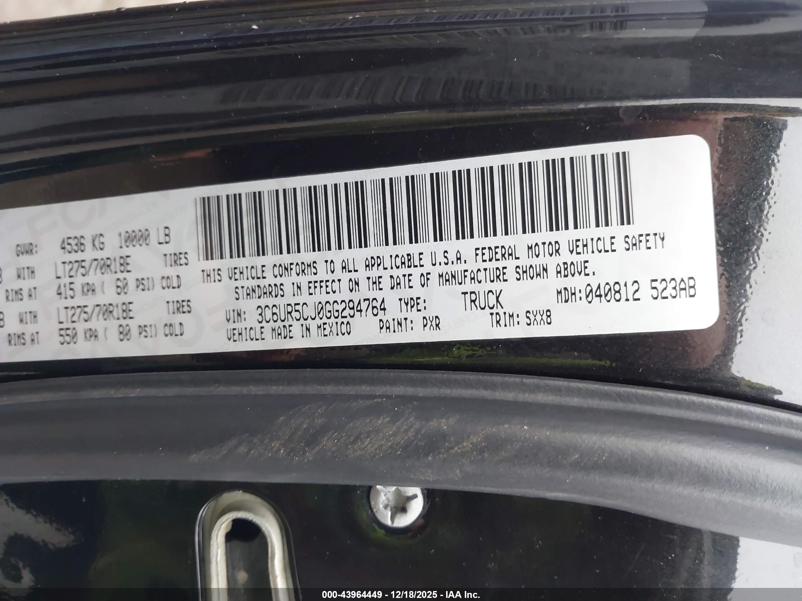 RAM 2500 image 9