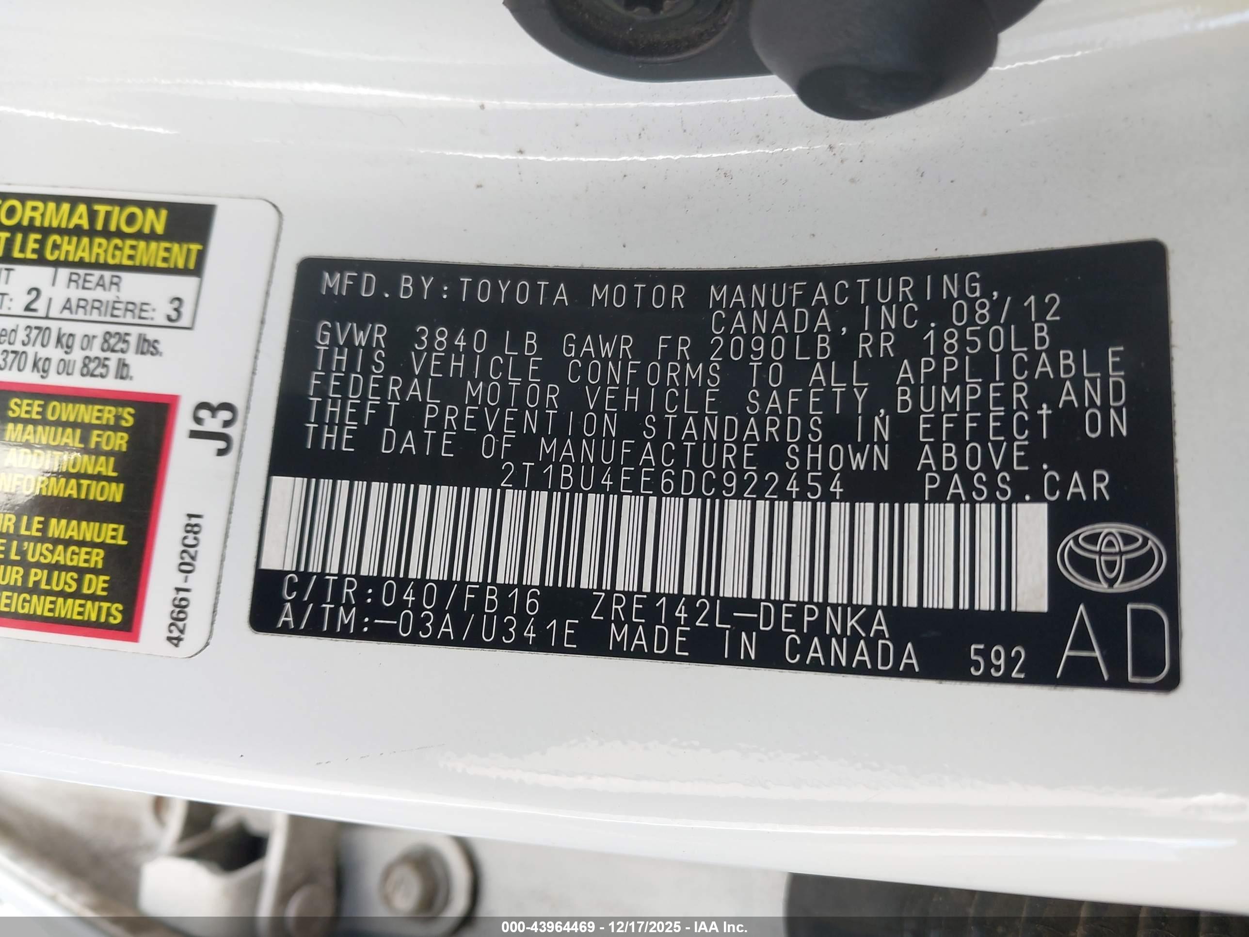 TOYOTA COROLLA image 9