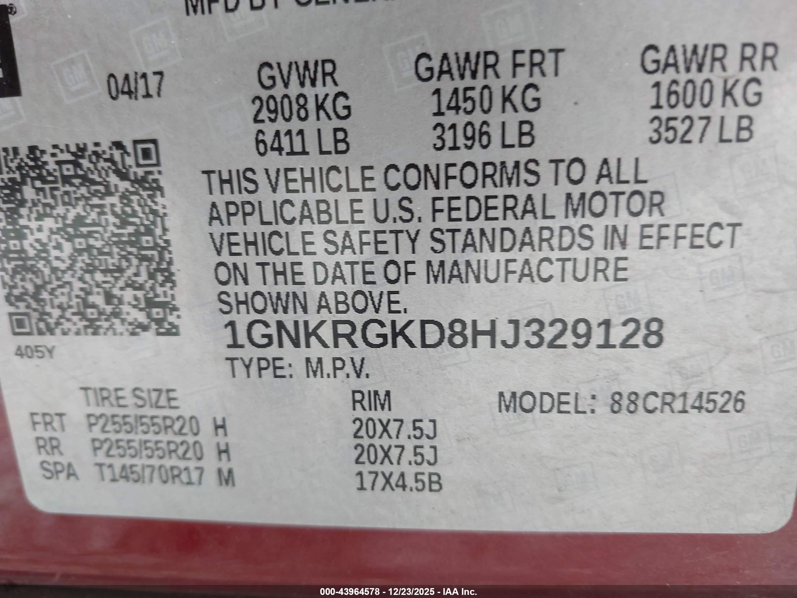 CHEVROLET TRAVERSE image 9