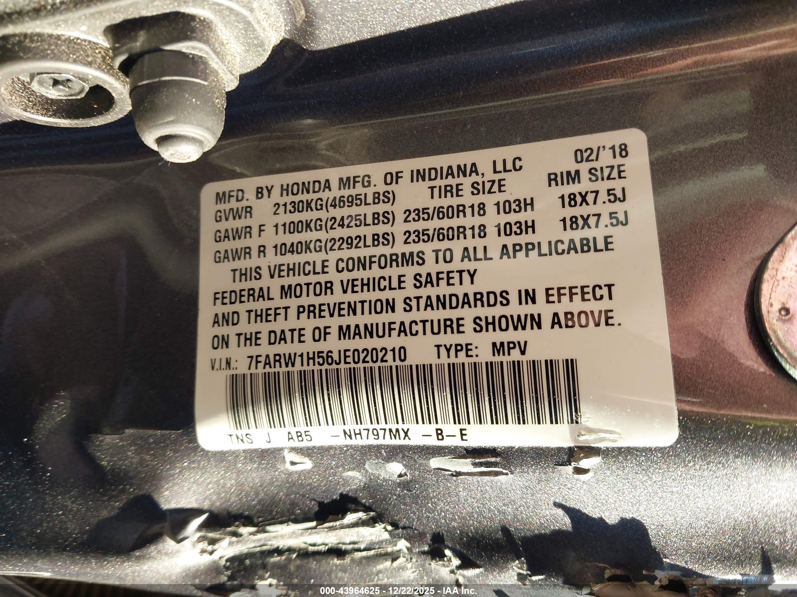 HONDA CR-V image 9