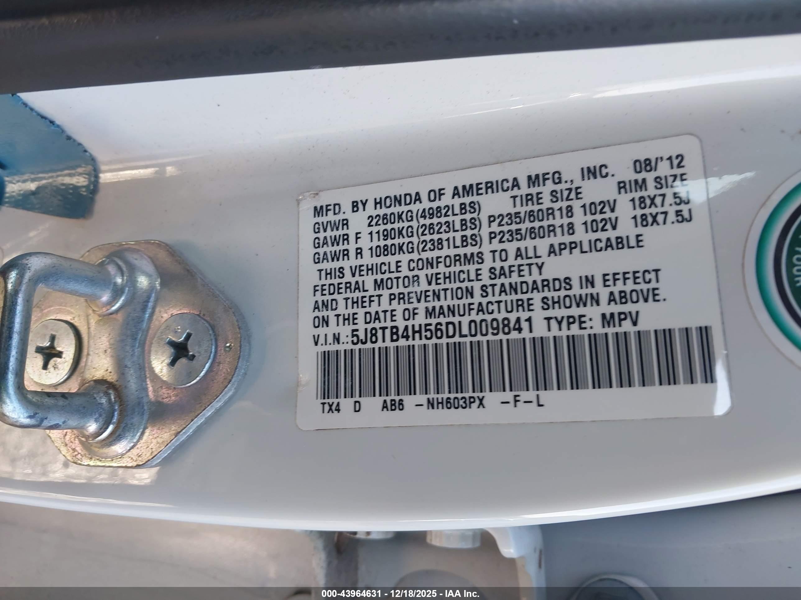 ACURA RDX image 9