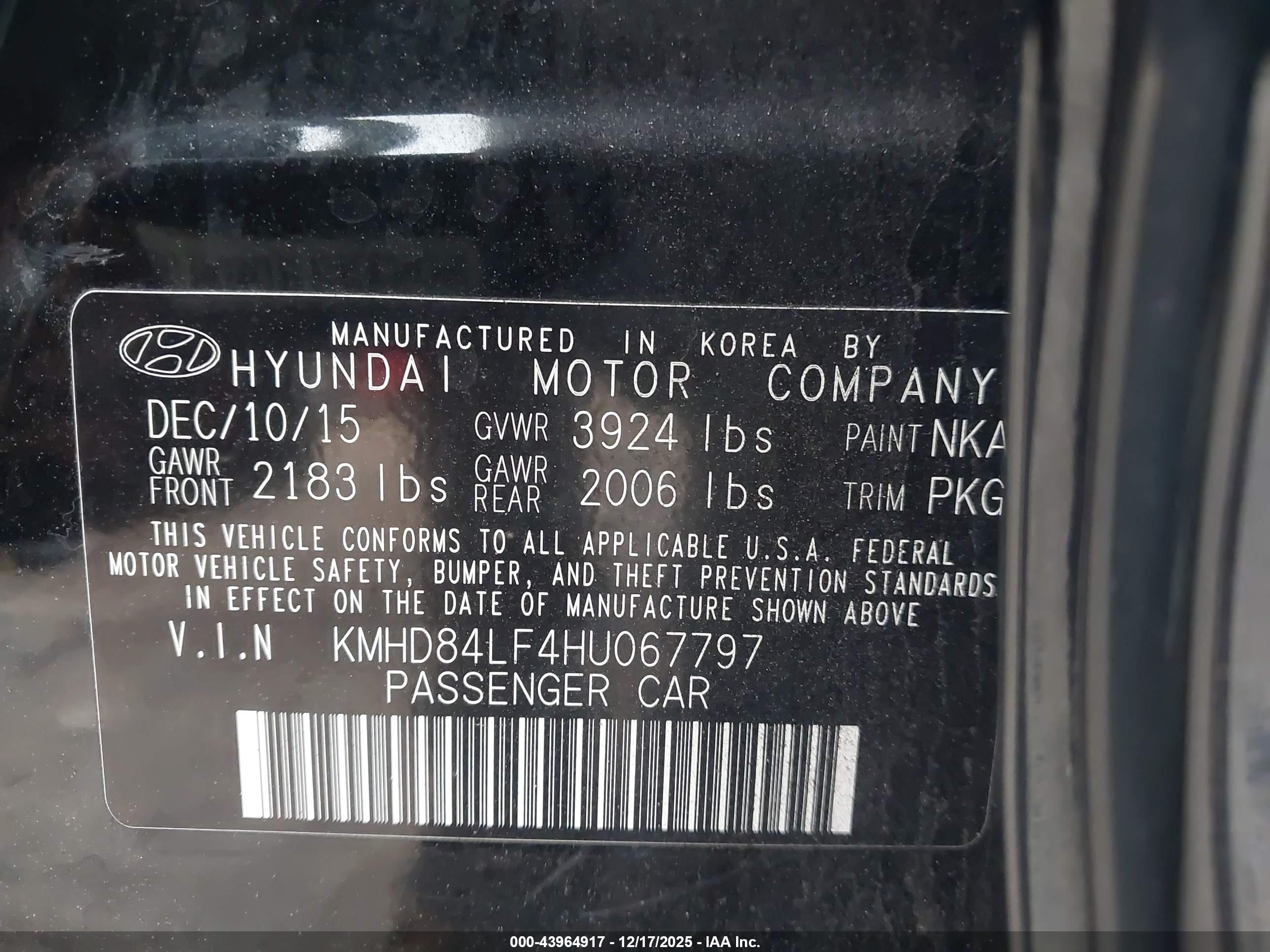 HYUNDAI ELANTRA image 9