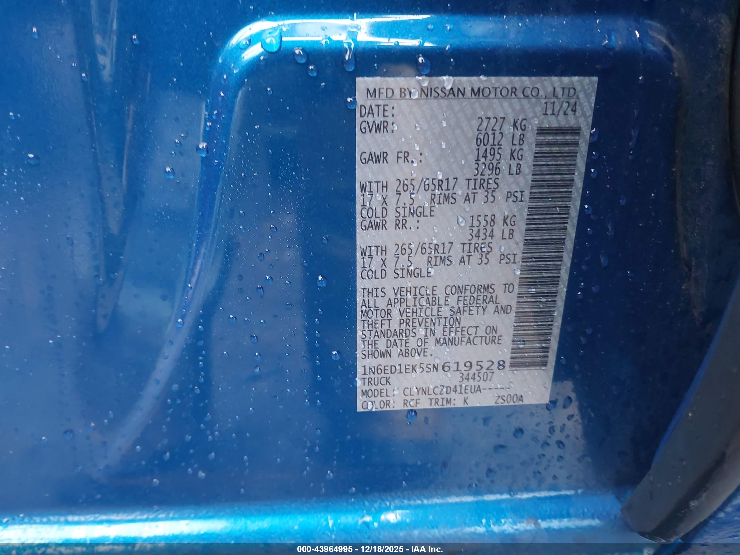 NISSAN FRONTIER image 9