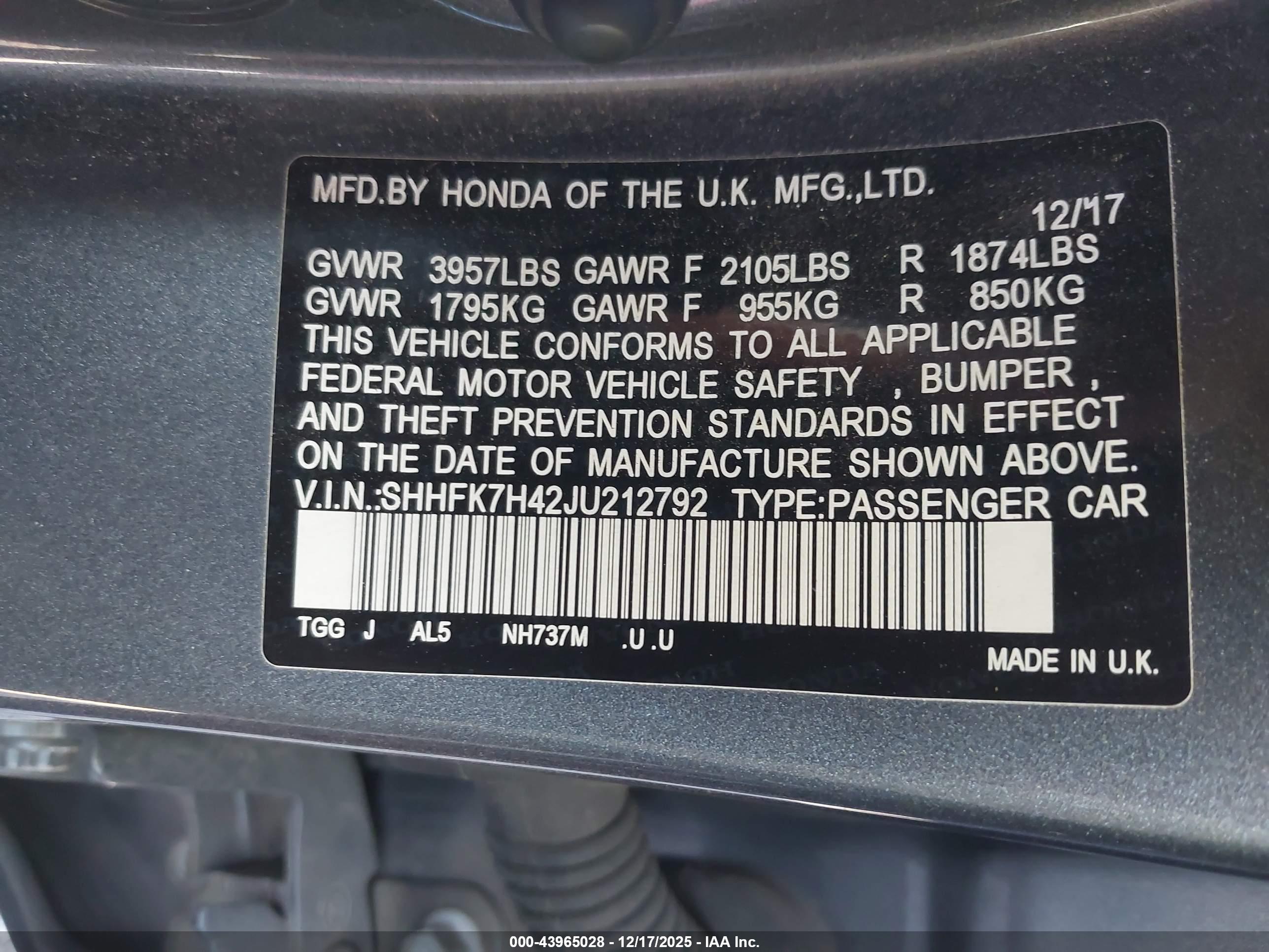 HONDA CIVIC image 9