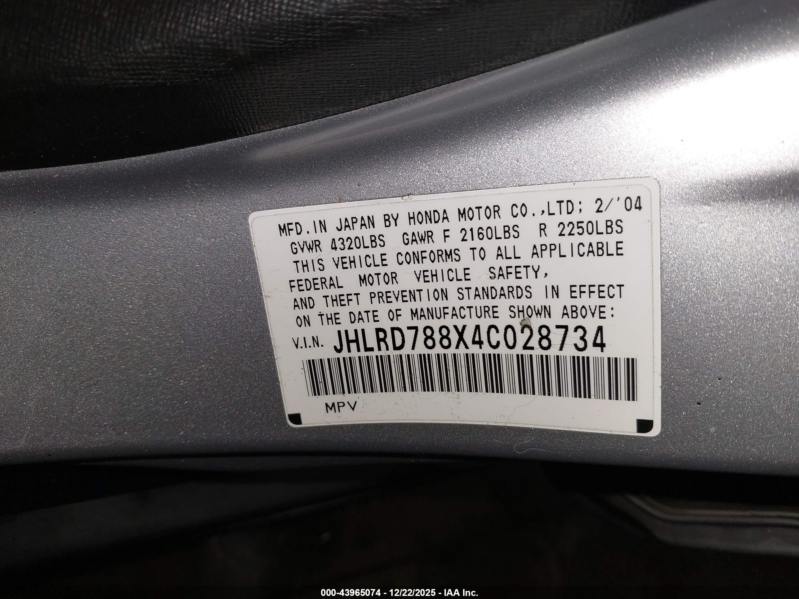 HONDA CR-V image 9