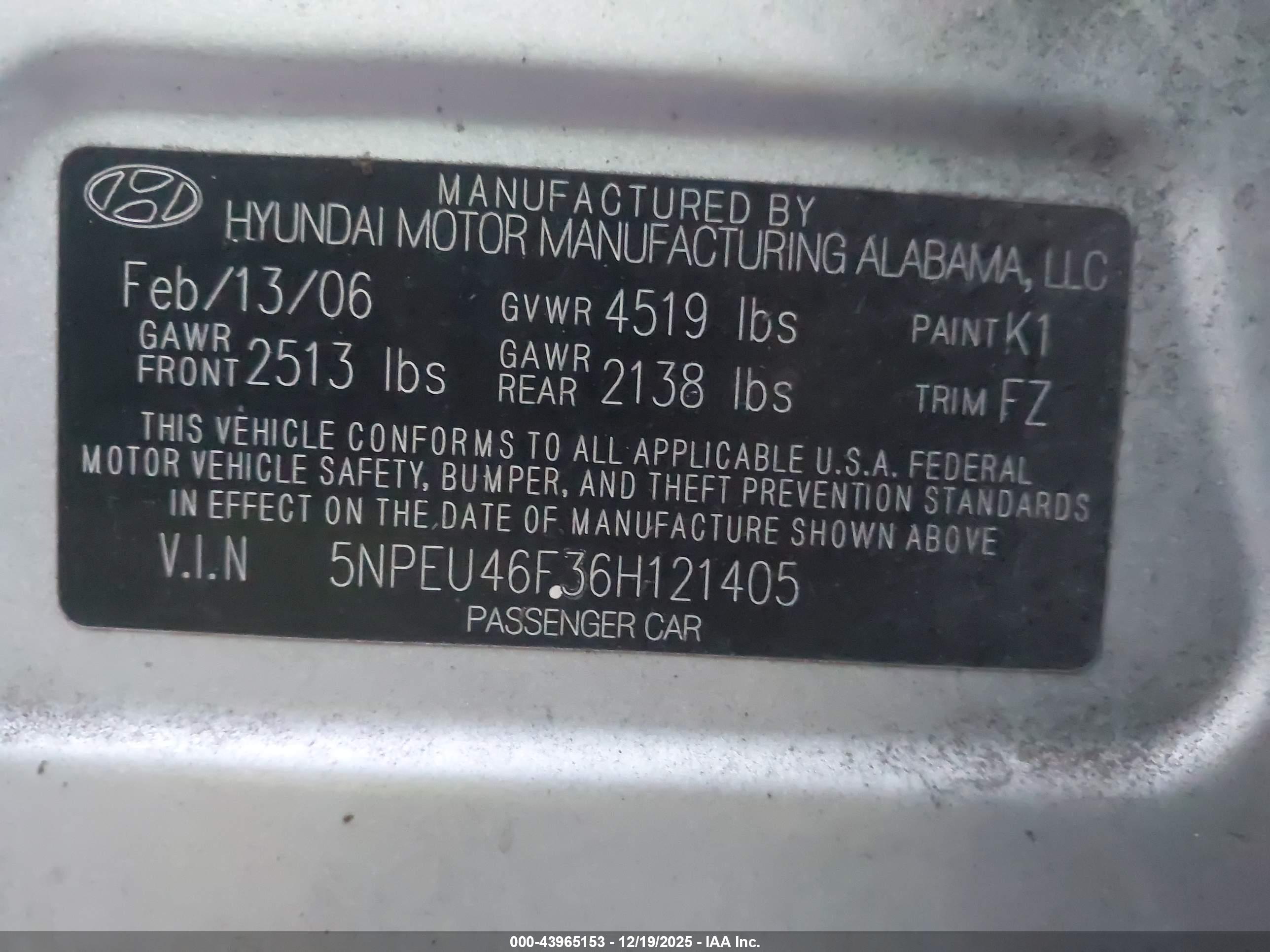 HYUNDAI SONATA image 9
