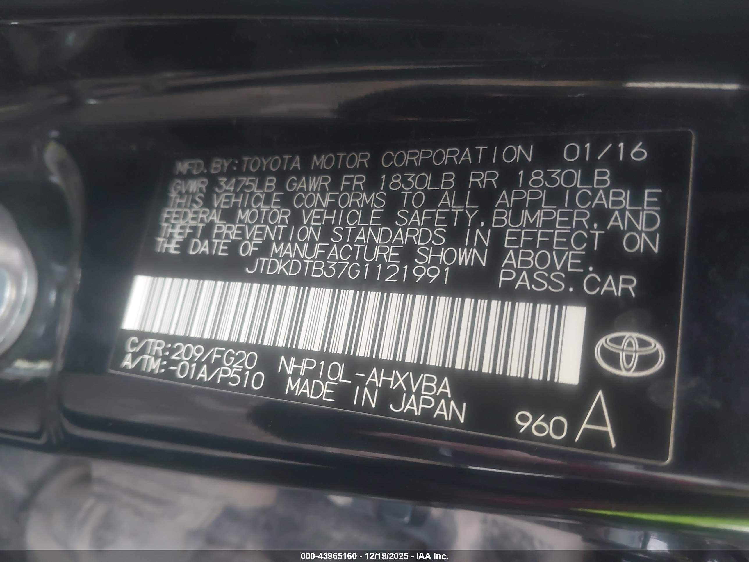 TOYOTA PRIUS image 9