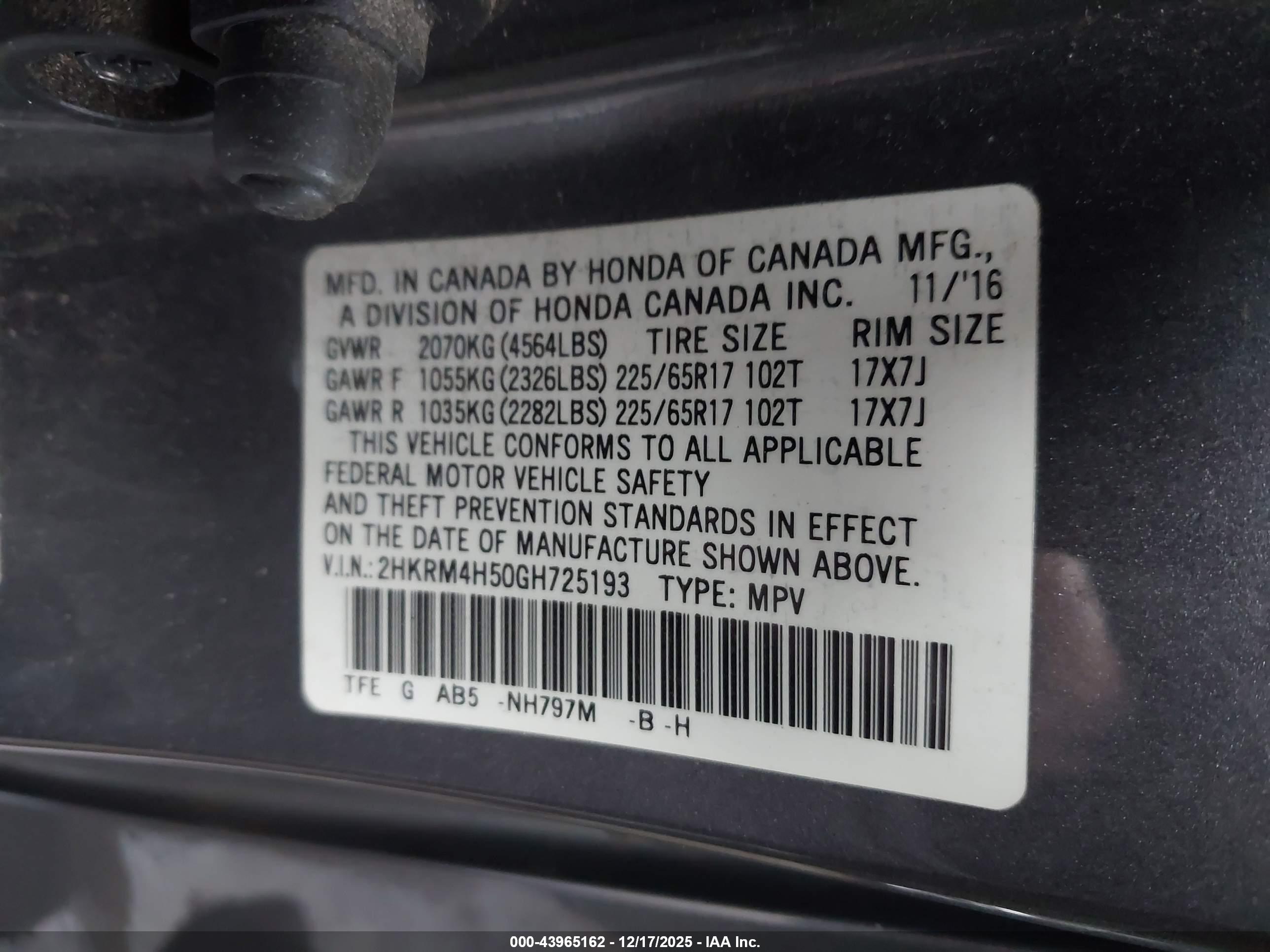 HONDA CR-V image 9