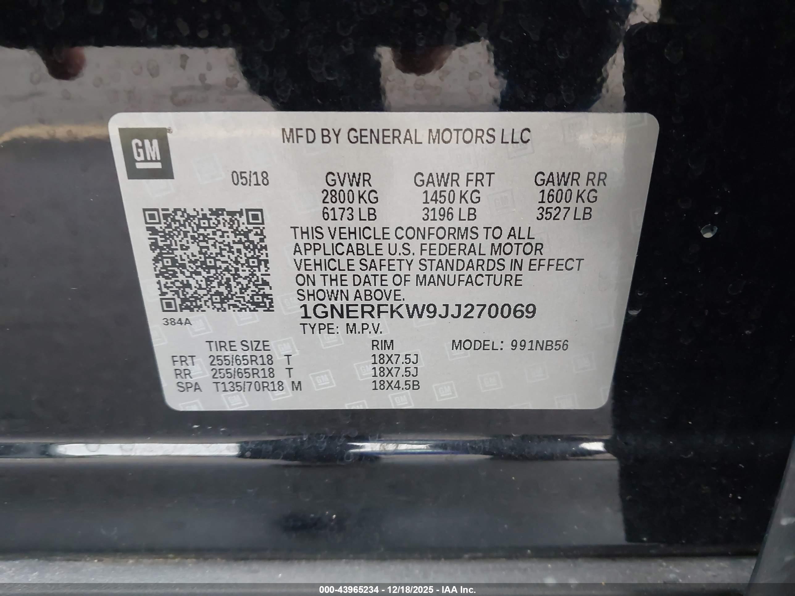 CHEVROLET TRAVERSE image 9