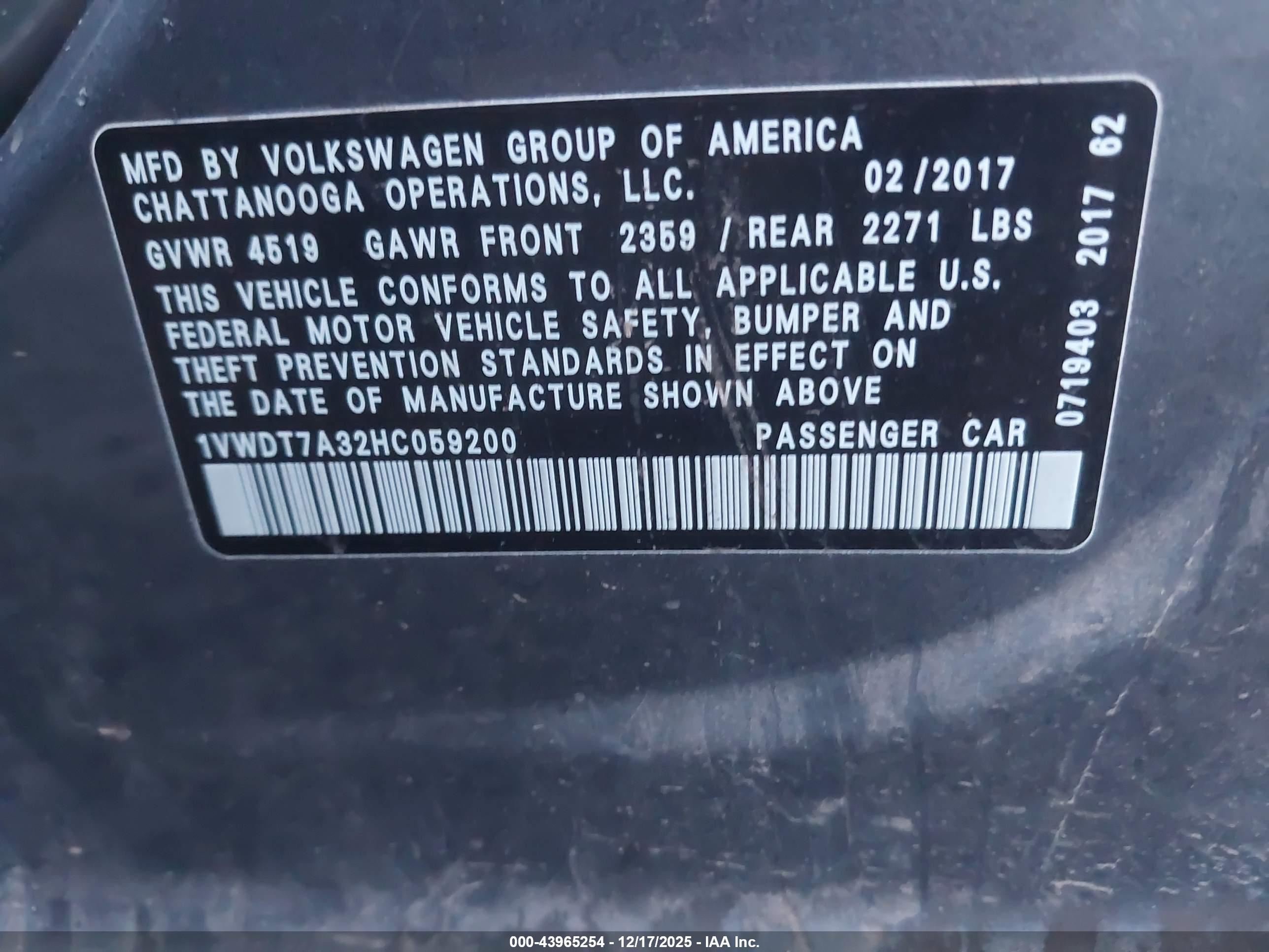 VOLKSWAGEN PASSAT image 9