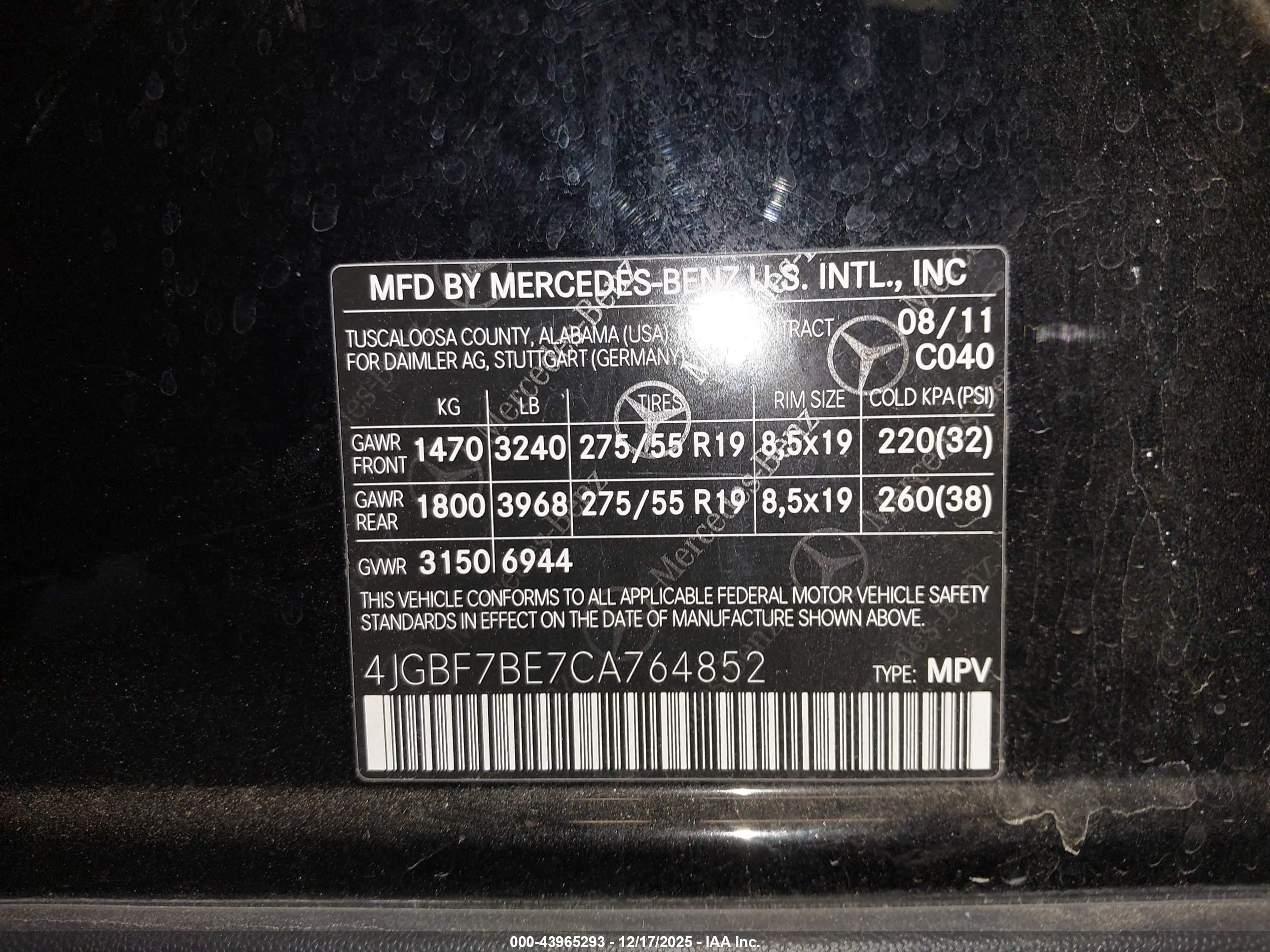 MERCEDES-BENZ GL image 9