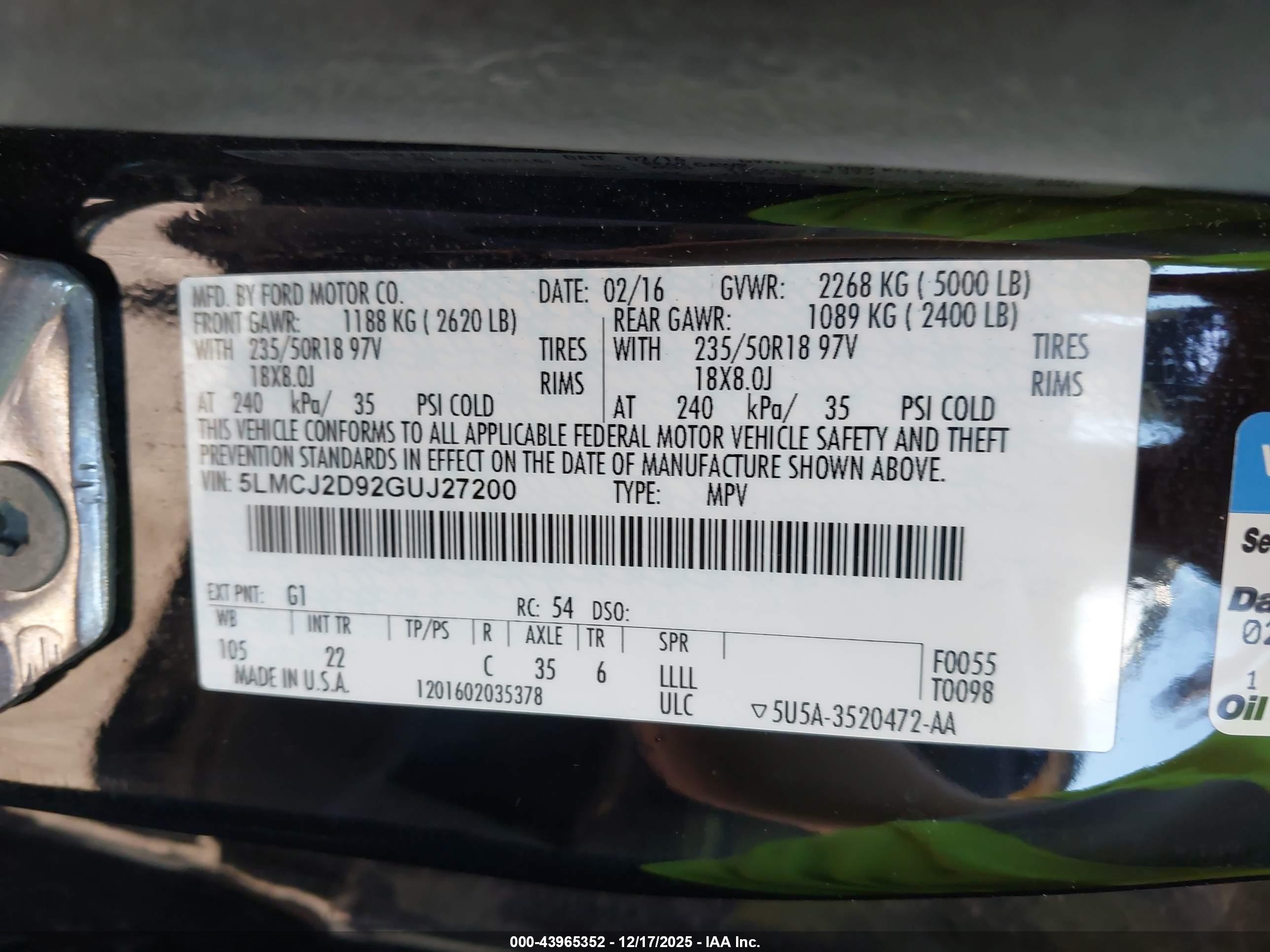 LINCOLN MKC image 9