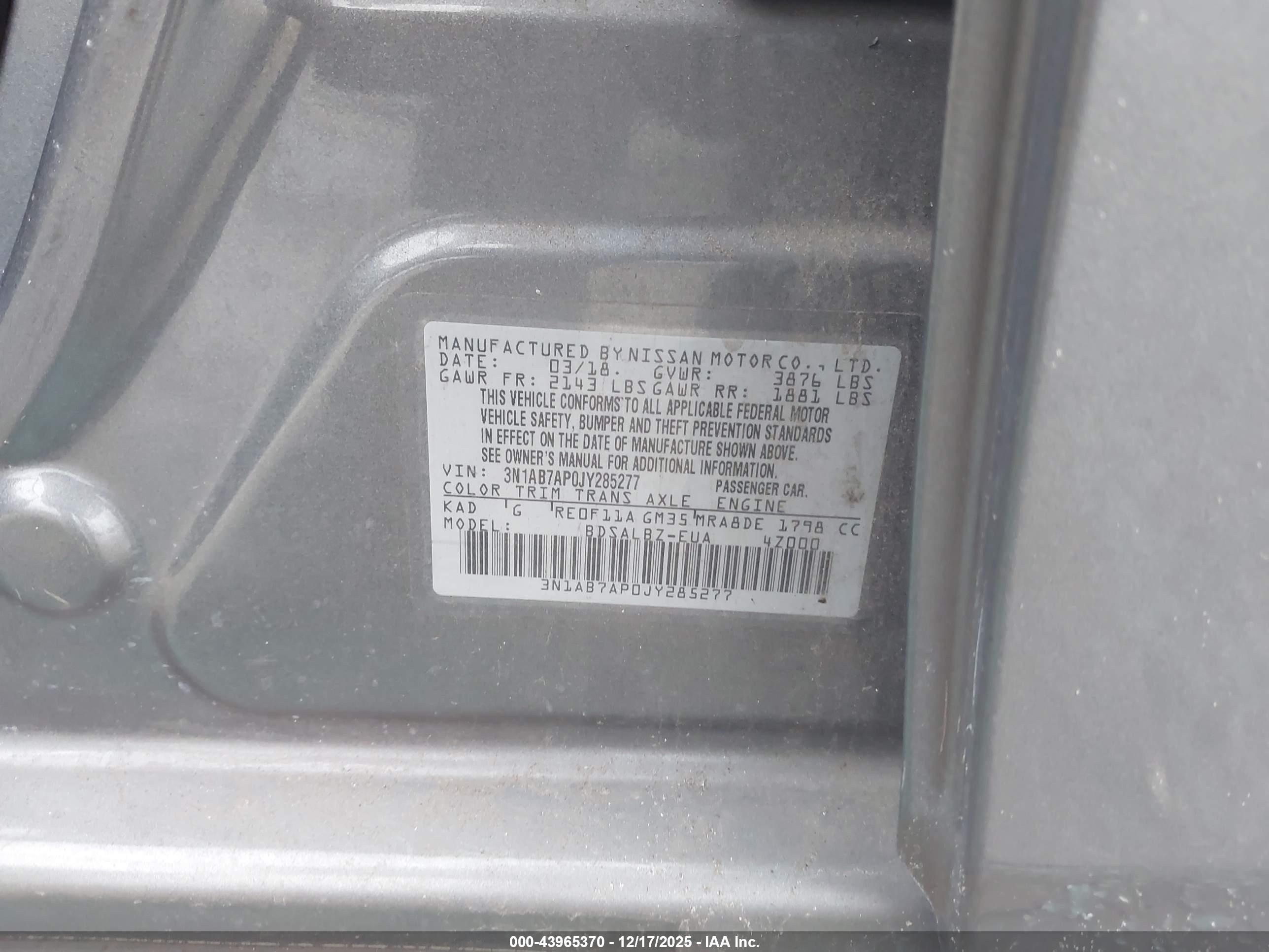 NISSAN SENTRA image 9
