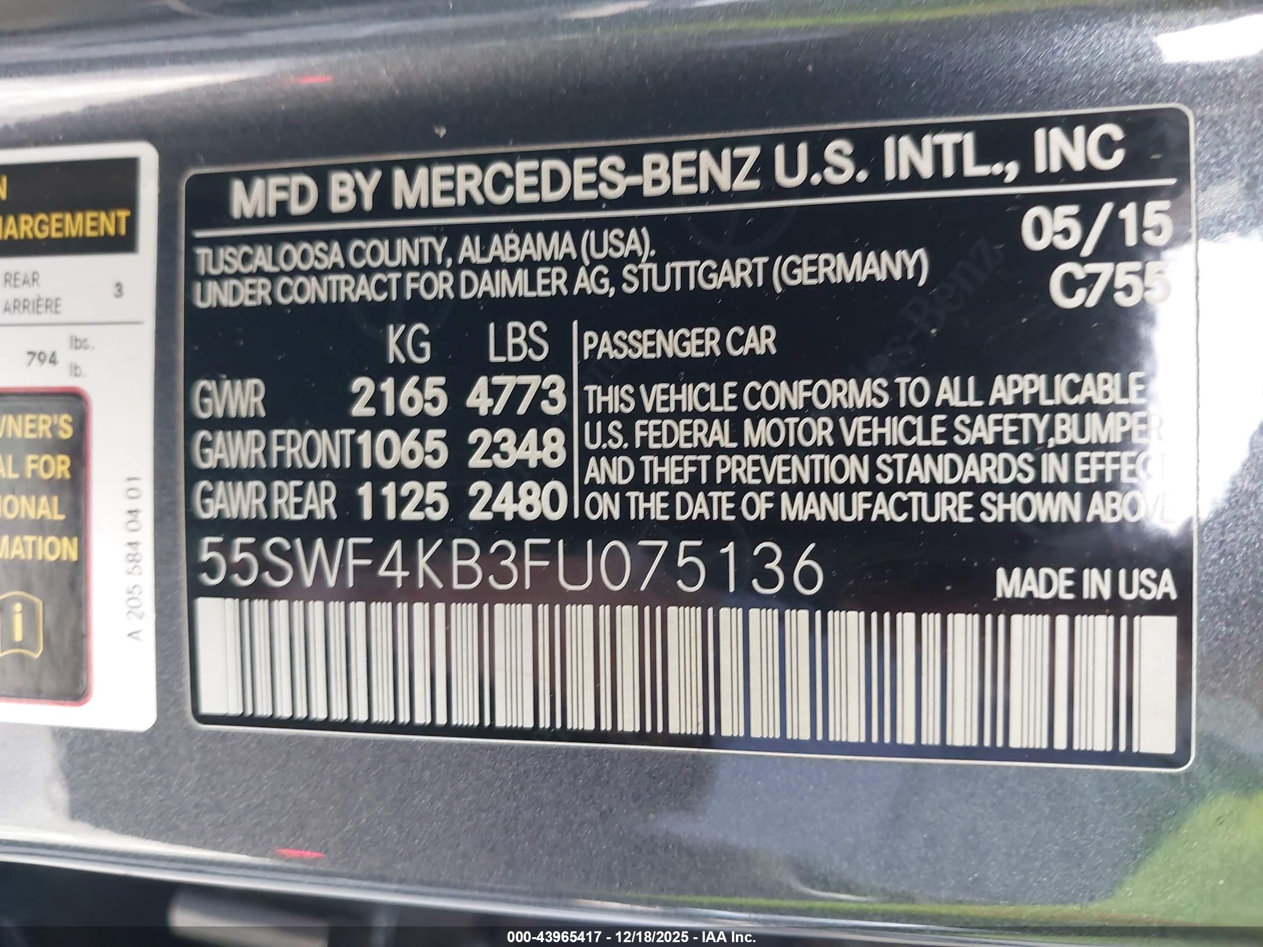 MERCEDES-BENZ C image 9